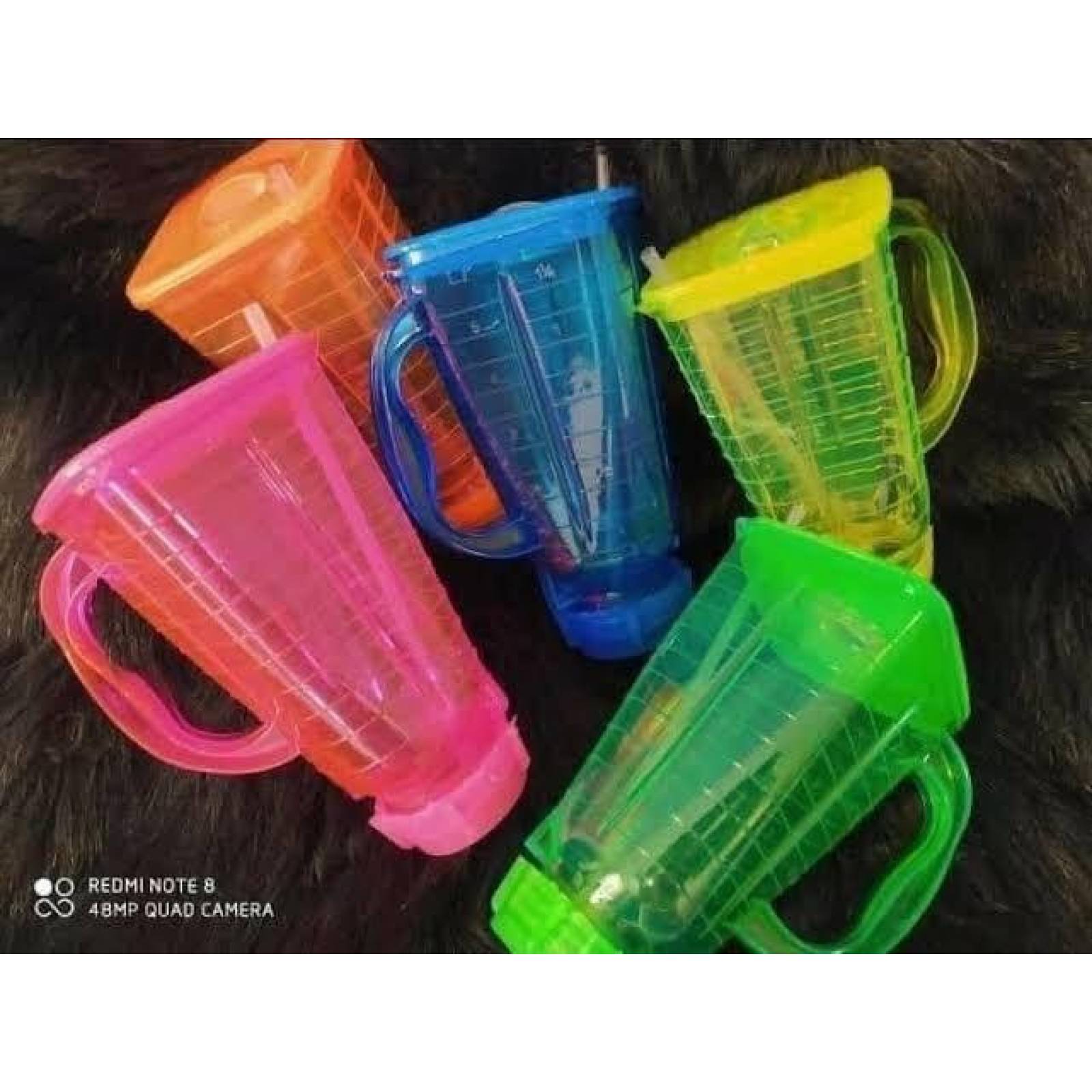 VASO COLORES PARA LICUACHELA MICHELADA (10 PIEZAS) 