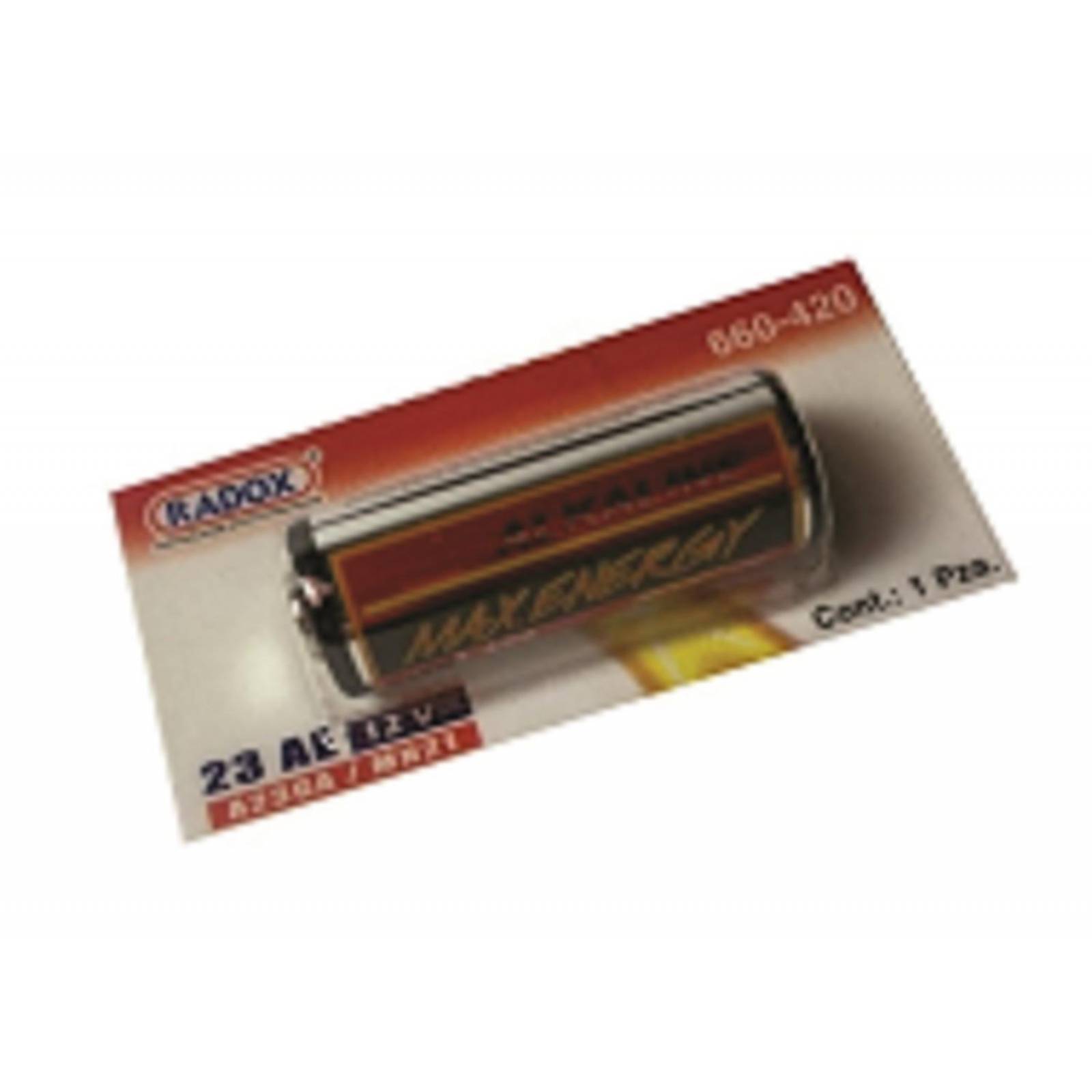 PILA ALCALINA ALTO VOLTAJE 23A 12V (10 PIEZAS)