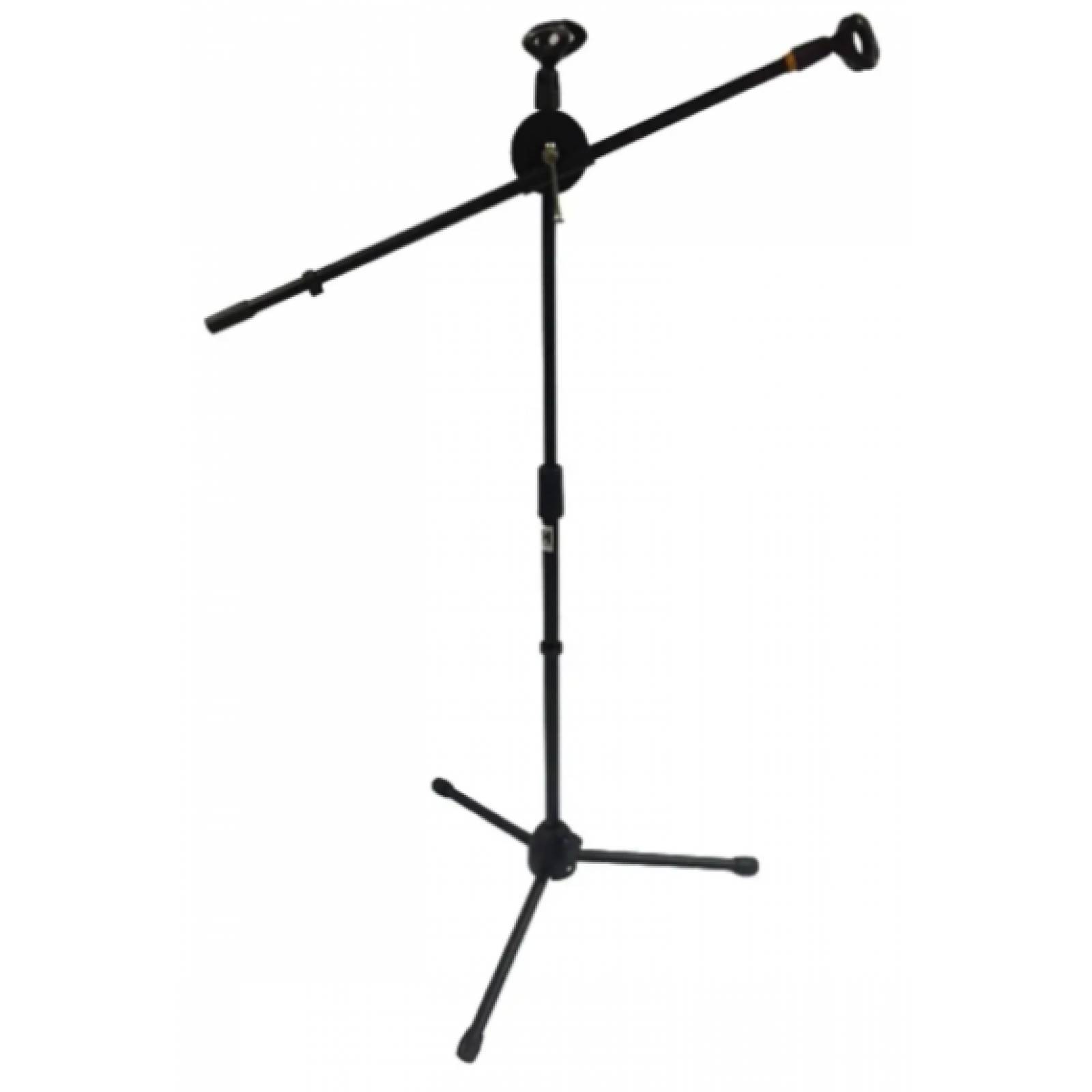 PEDESTAL TRIPIE DE MICROFONO CLIP Y BOOM (2 PIEZAS) 