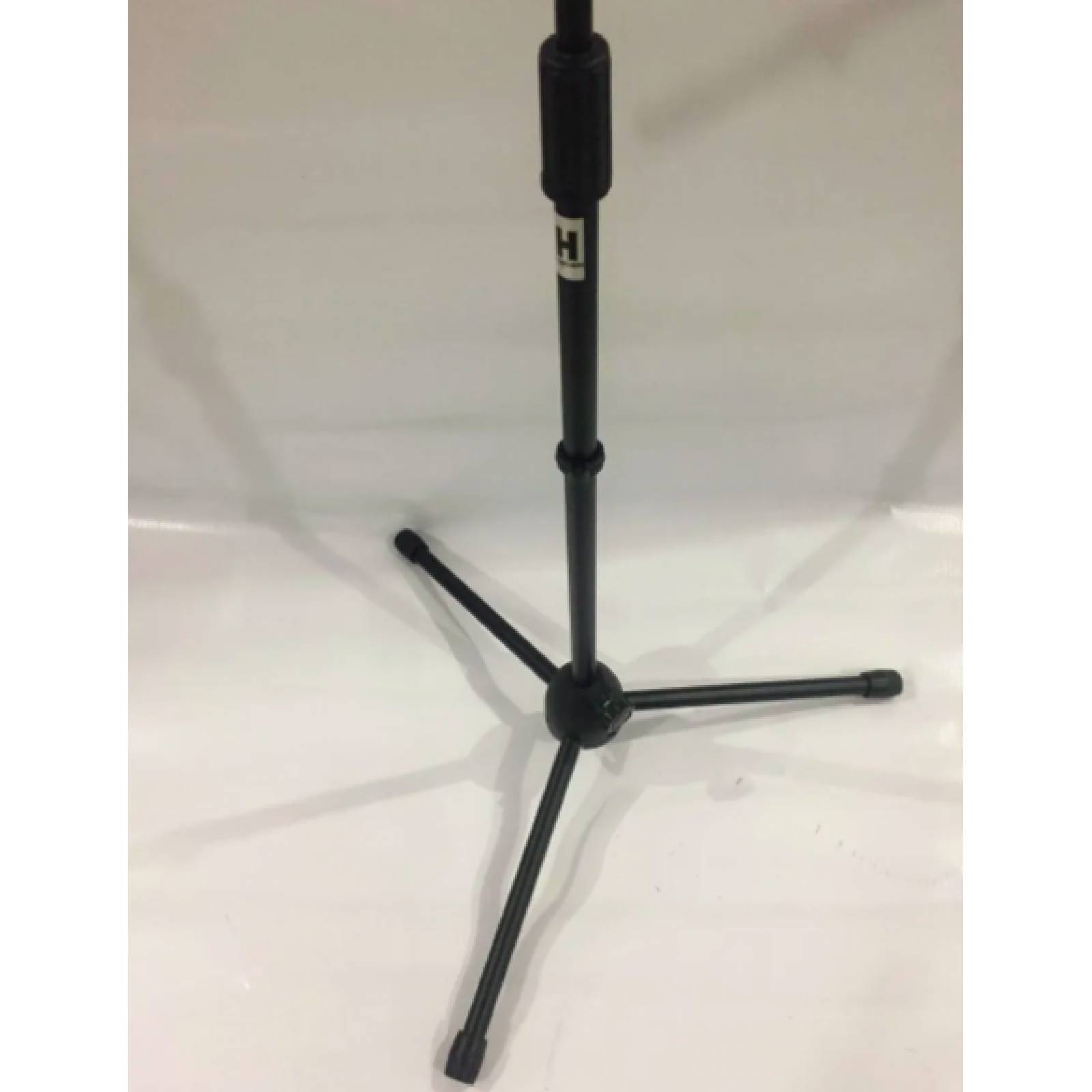 PEDESTAL TRIPIE DE MICROFONO CLIP Y BOOM (2 PIEZAS) 