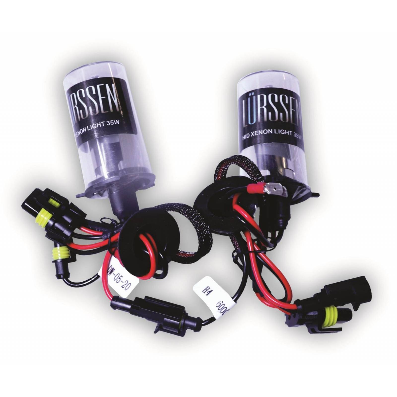 KIT 2 FOCOS HID XENON 35W H1 6000k 