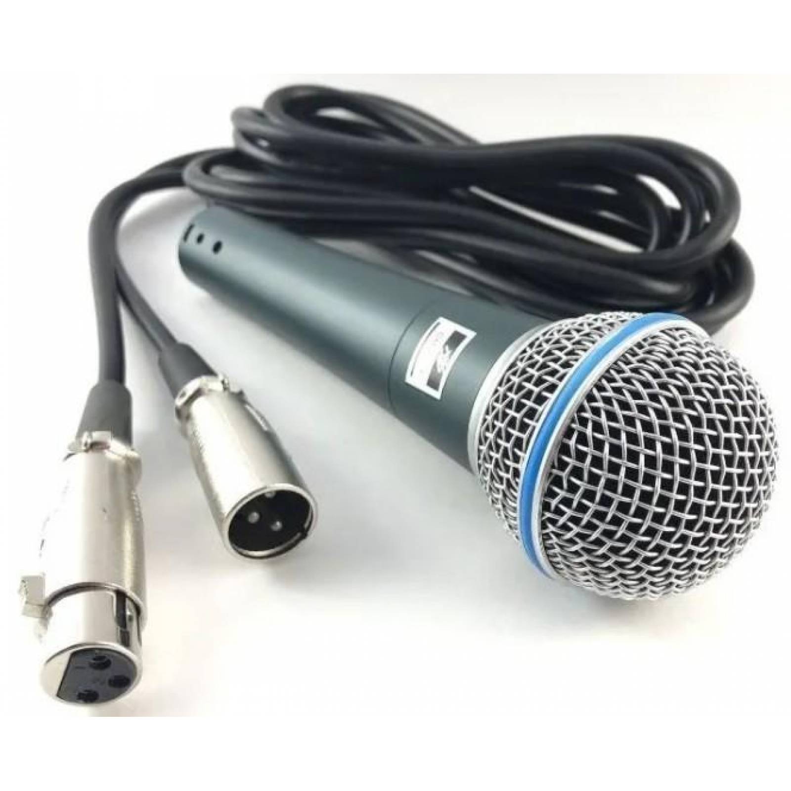 MICROFONO ALAMBRICO XSS CM-158 DINAMICO UNIDIRECCIONAL