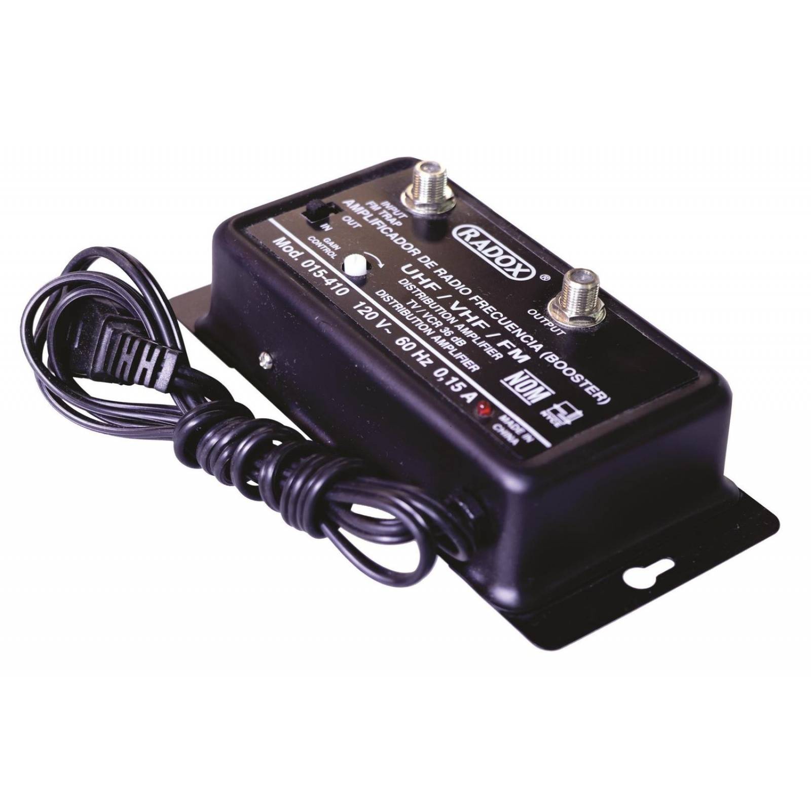 BOOSTER Amplificador de radio frecuencia UHF / VHF / FM 