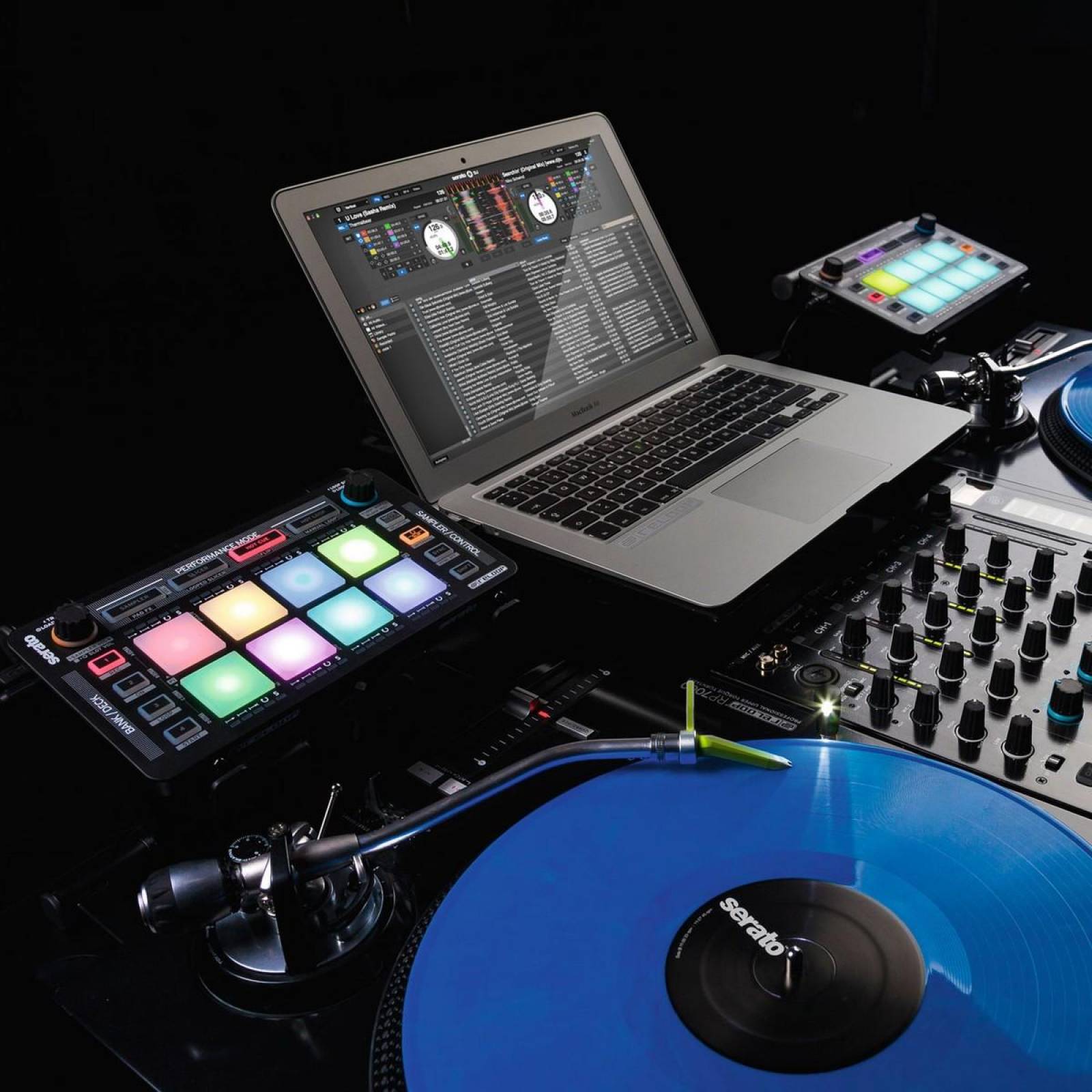 Controlador modular Dj Reloop NEON fx sampler loop hotcue 