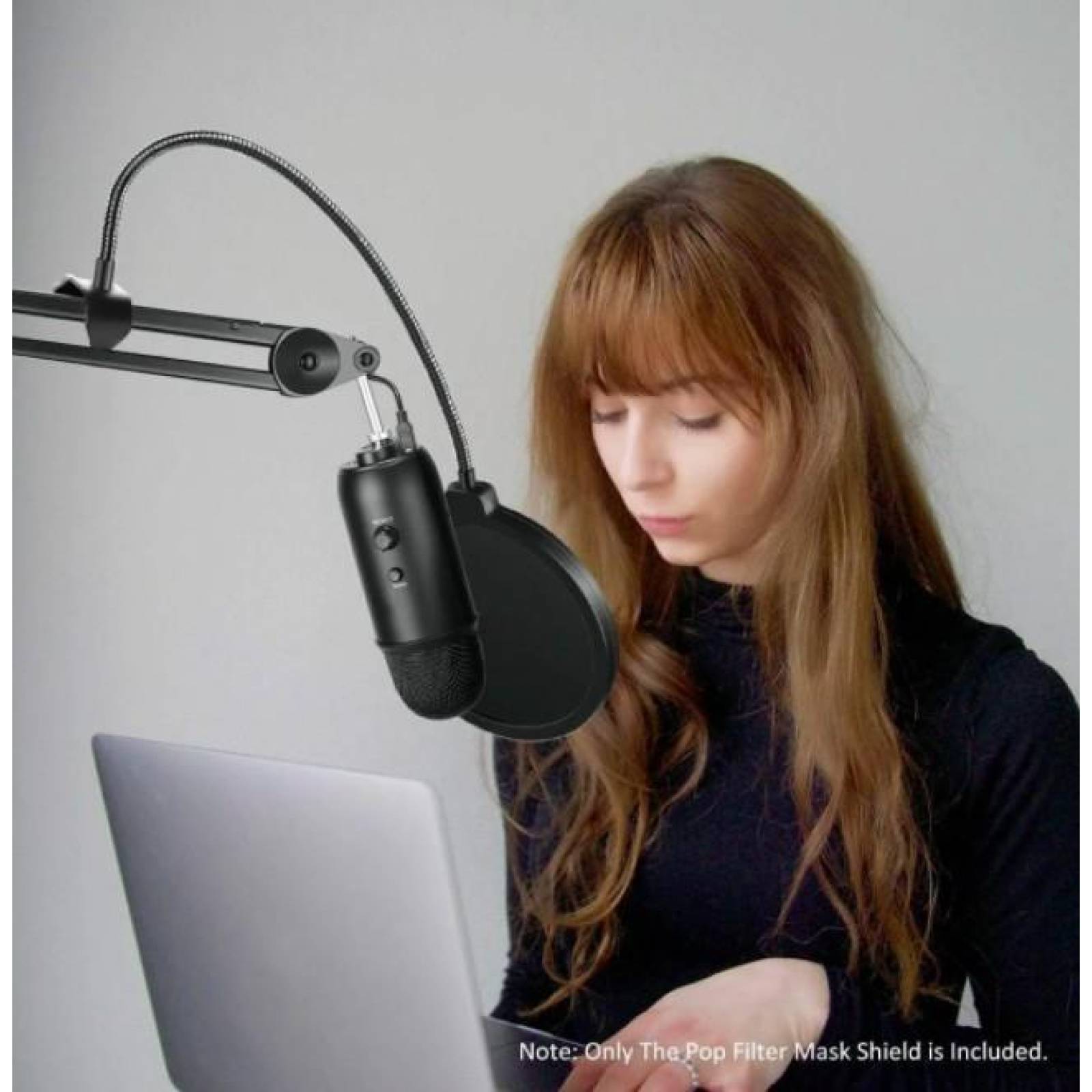 FILTRO ANTIPOP DE NYLON PARA MICROFONO