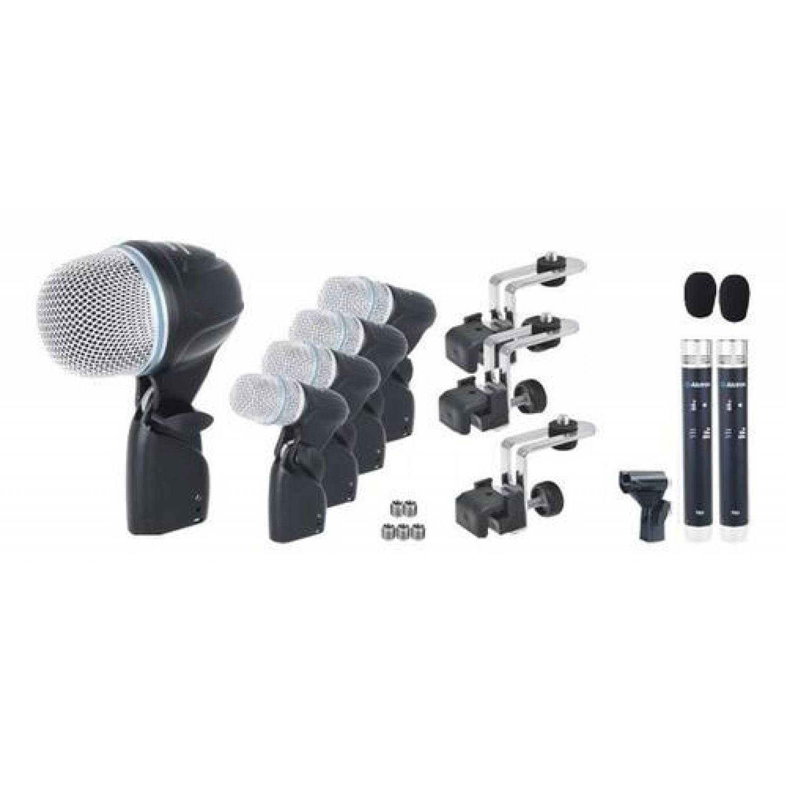 Kit de microfonos ALCTRON para bateria musical 