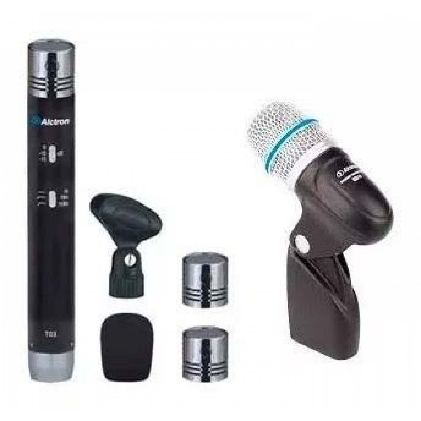 Kit de microfonos ALCTRON para bateria musical 