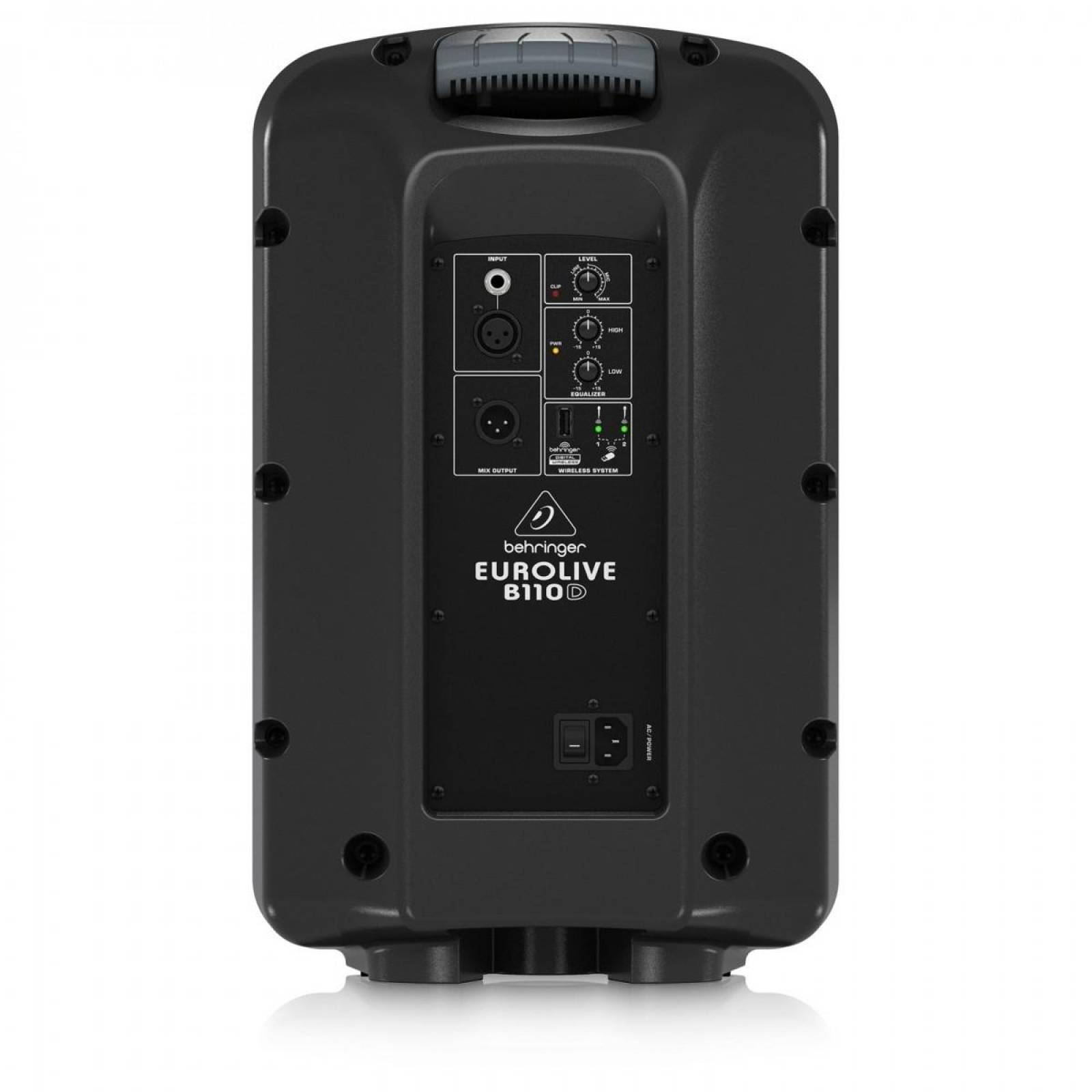 BAFLE AMPLIFICADO 10 PULGADAS BEHRINGER EUROLIVE B110D 