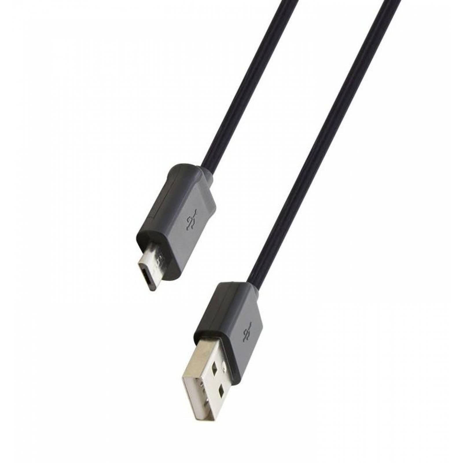 Cable Negro Transferencia Datos Y Carga Usb A Micro Usb / 1M