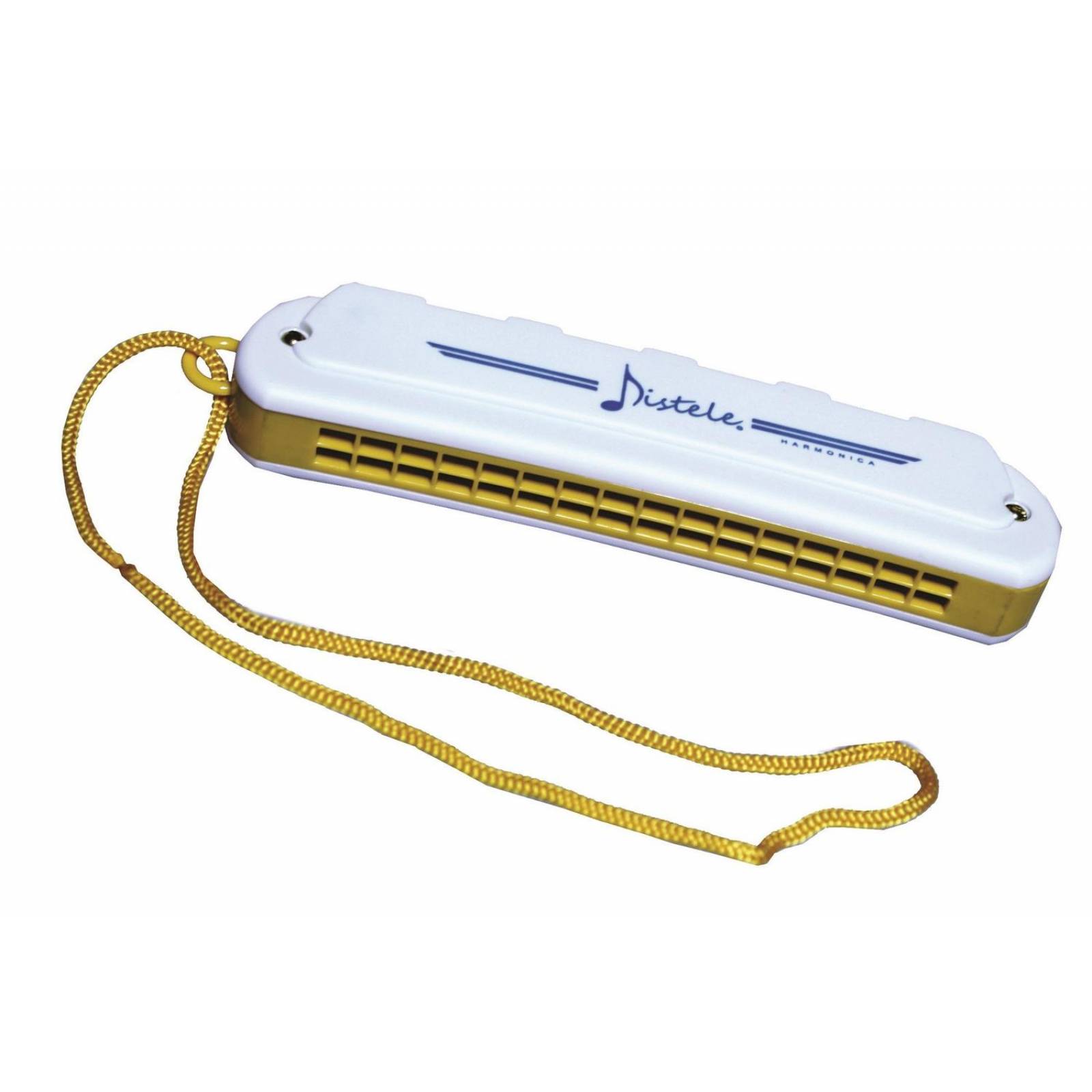 Armonica Blanca De 16 Voces De Aluminio Y Plastico Abs