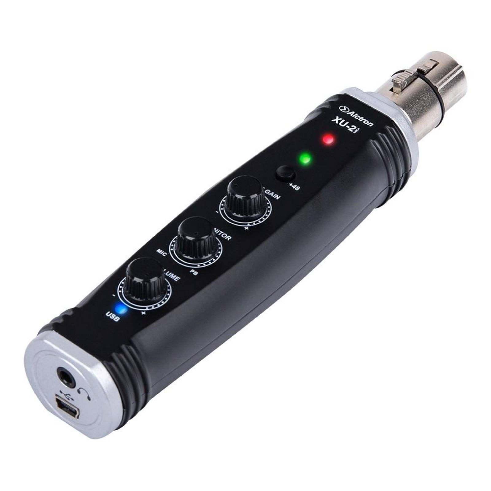 interfaz digital de audio USB para micrófono 