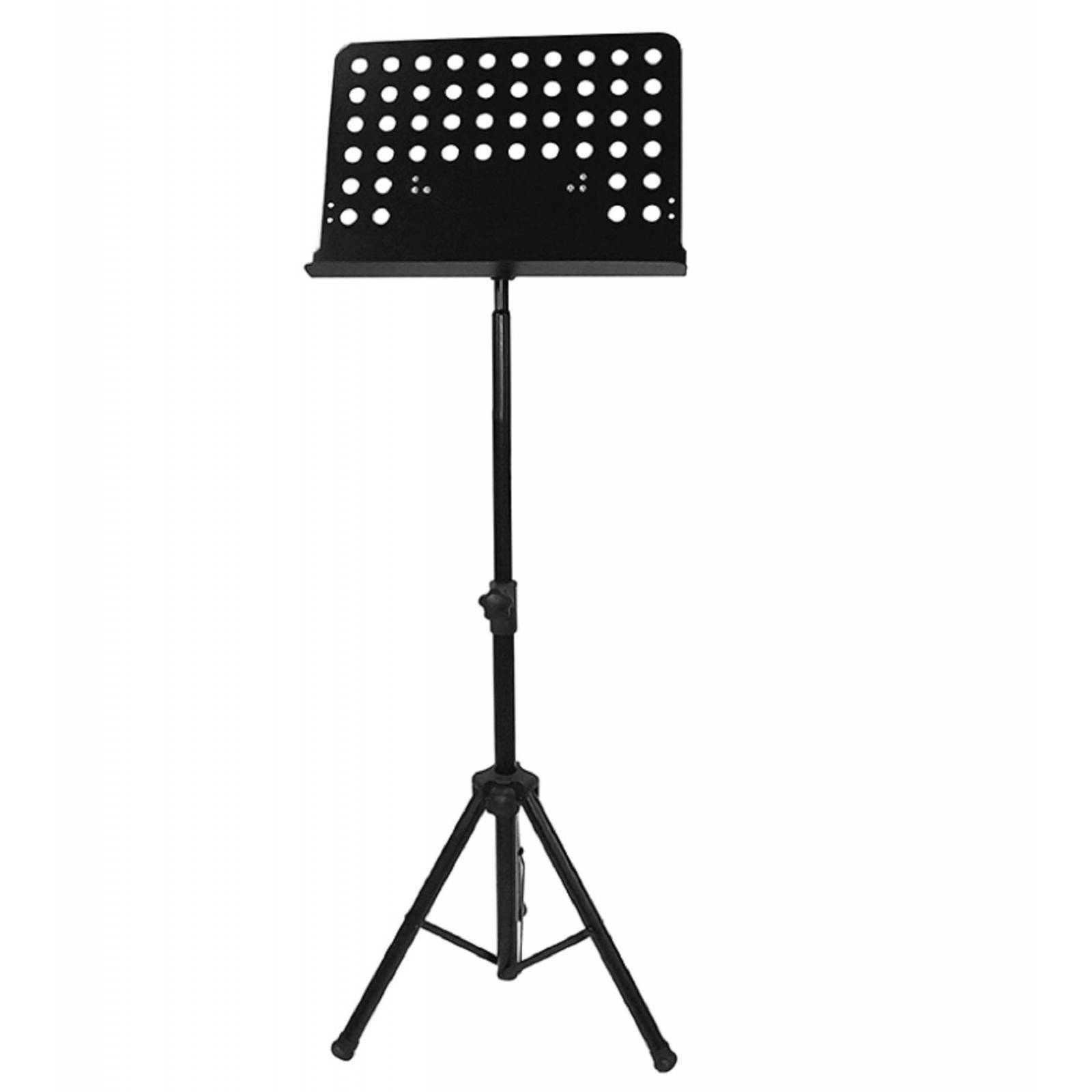 Atril Profesional Con Charola Perforada Para Director Partitura 
