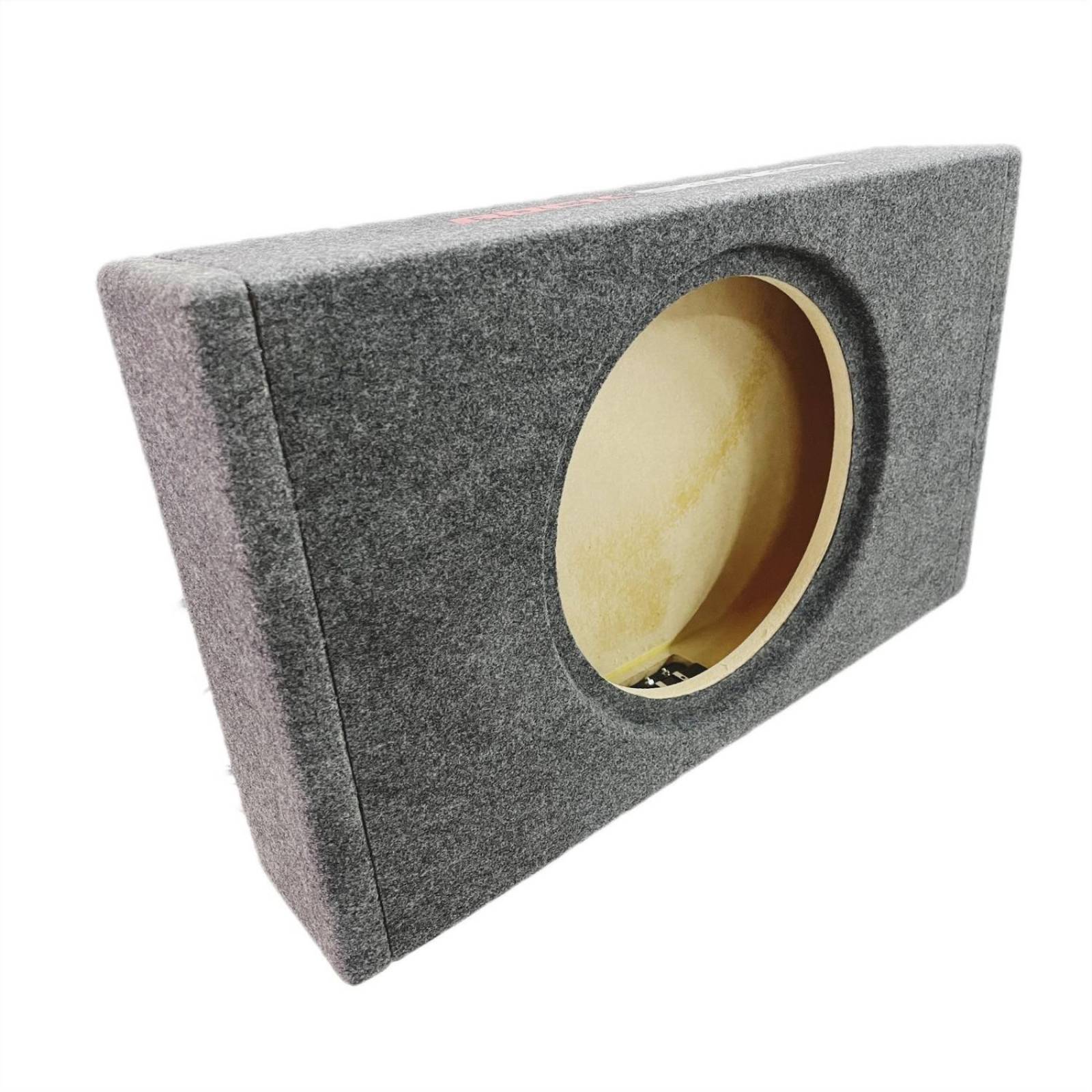 Cajon sellado 1X12 para pickup con soportes 