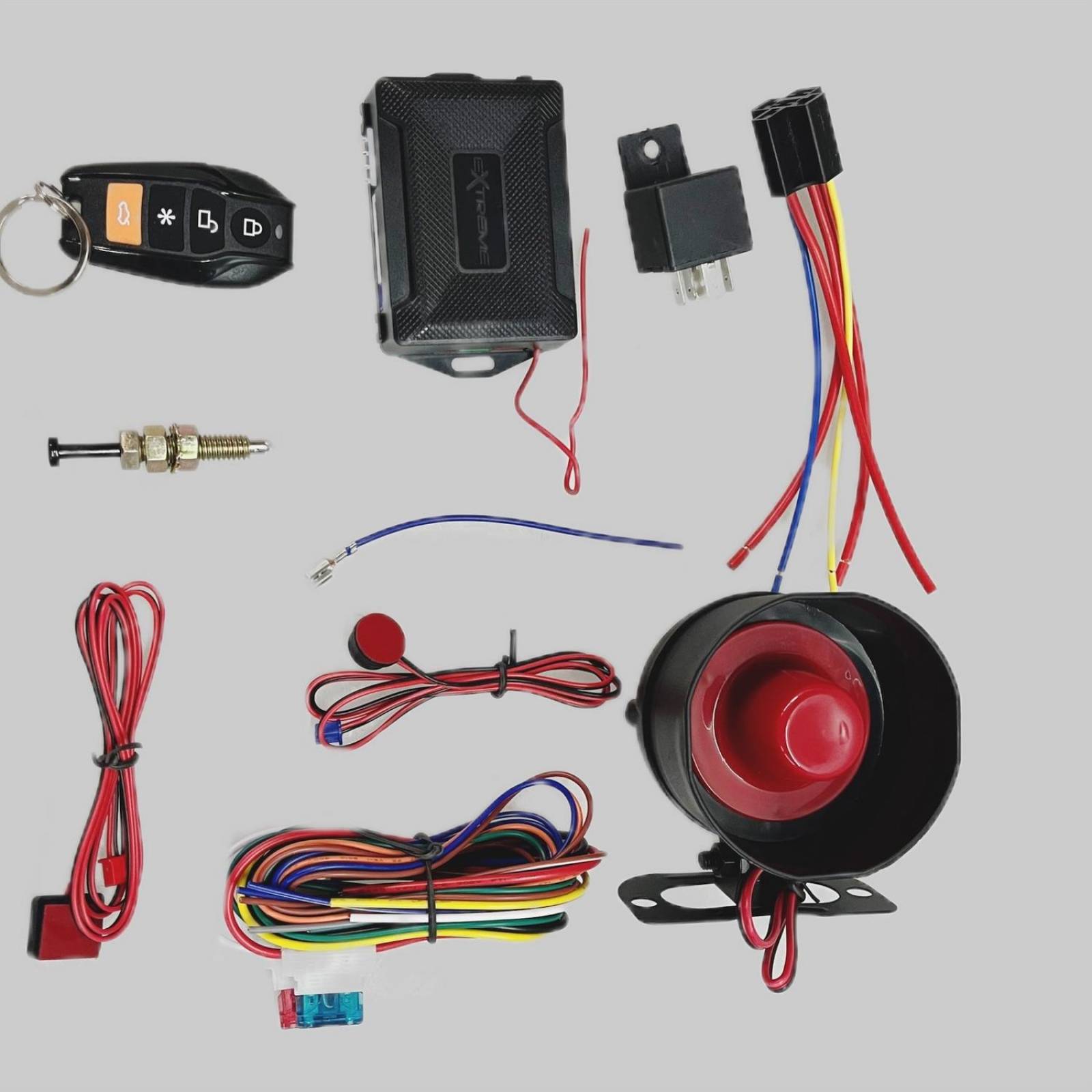 AUTO ALARMA VULCANO UNIVERSAL BLUETOOTH 17 FUNCIONES 