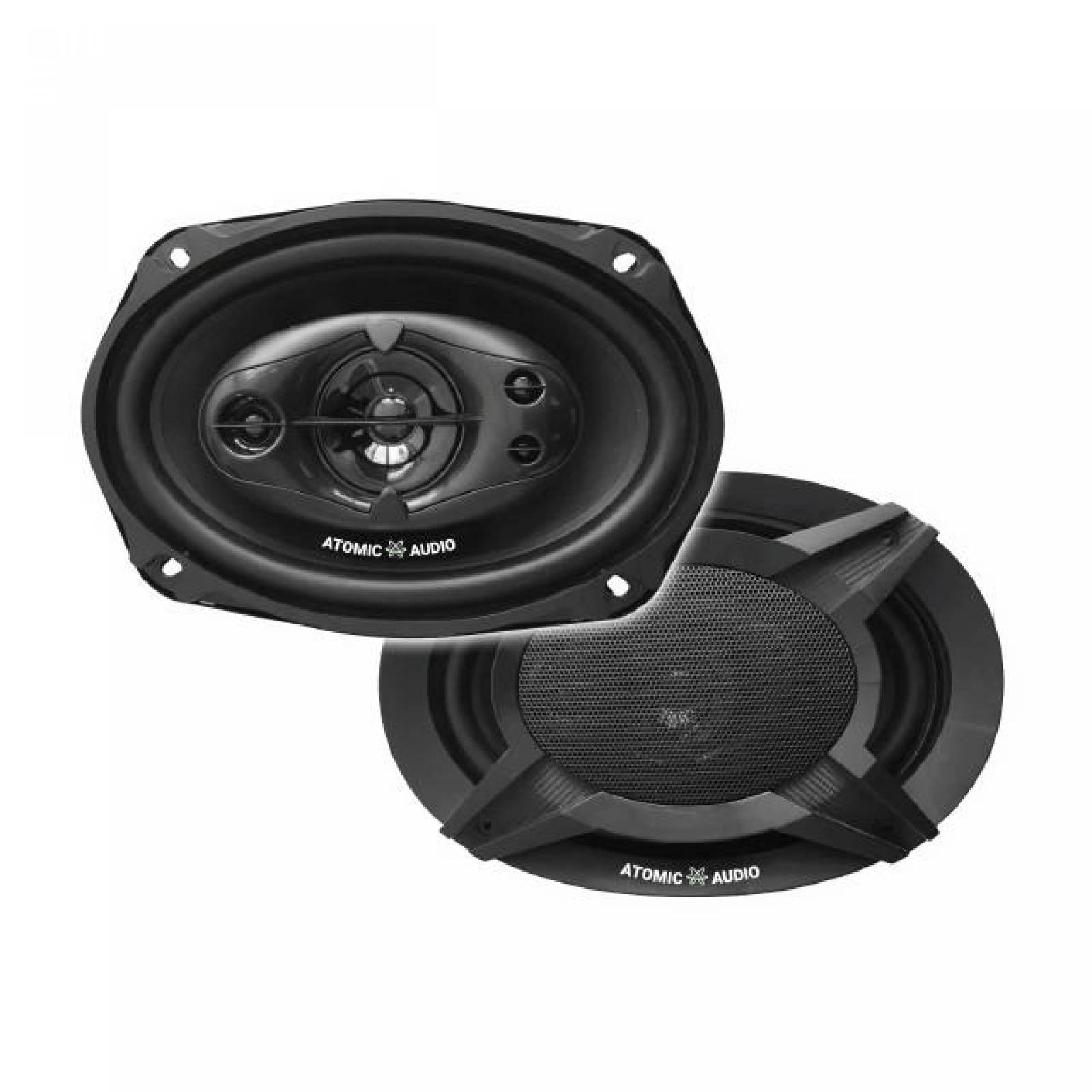 Juego de 2 bocinas coaxiales 6x9 pulgadas IRON69 