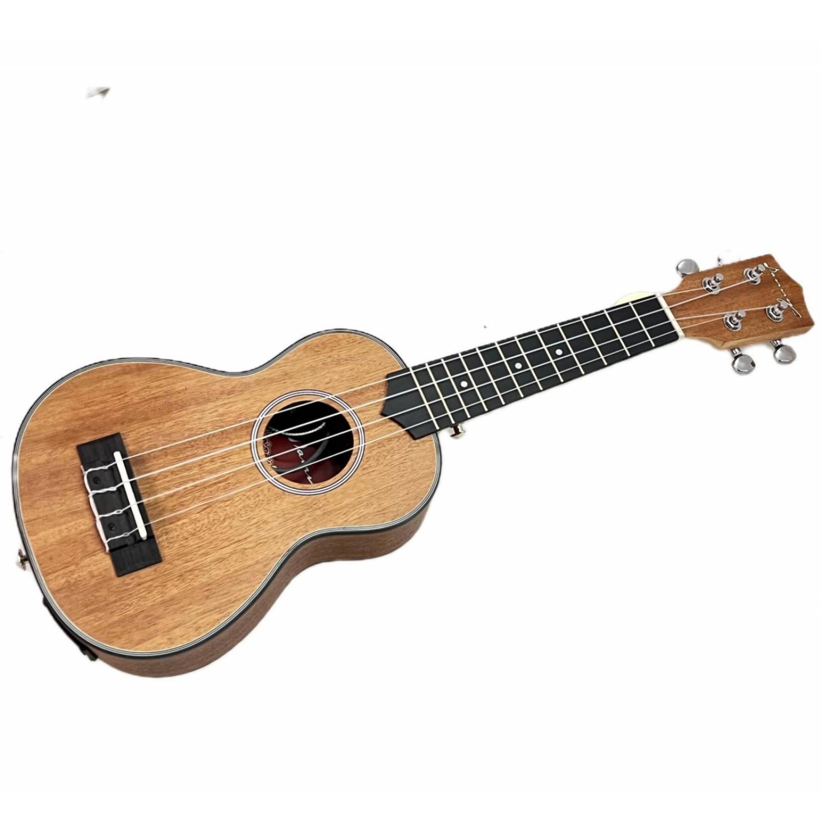 Set Ukulele soprano electroacustico con amplificador 