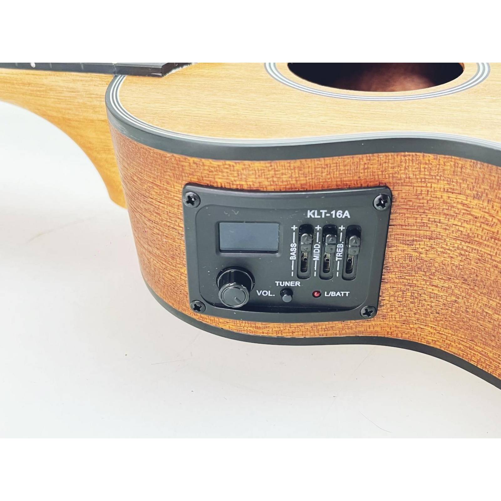 Set Ukulele soprano electroacustico con amplificador 