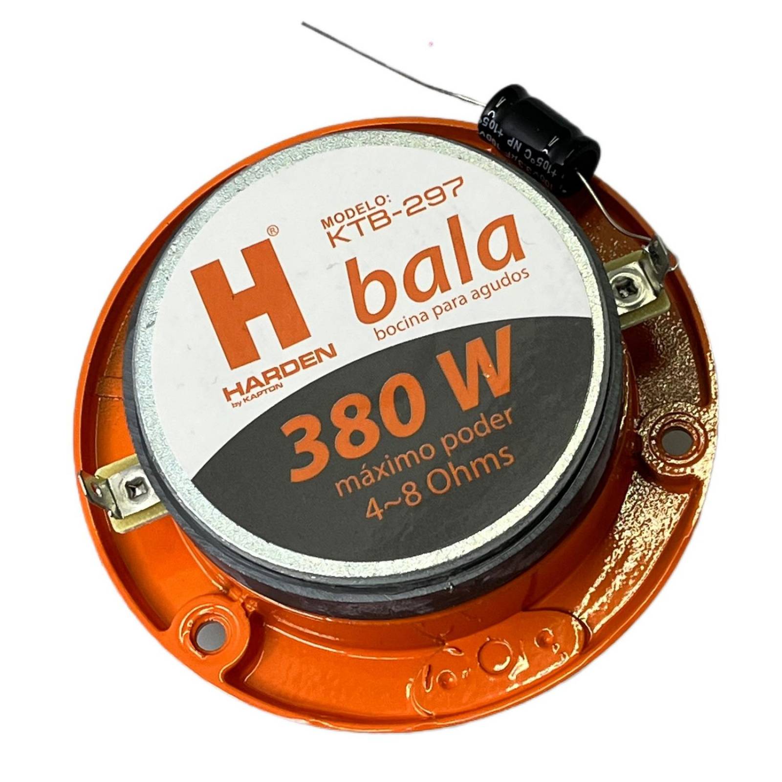 Tweeter bala titanium bobina 1,5 pulgadas naranja 