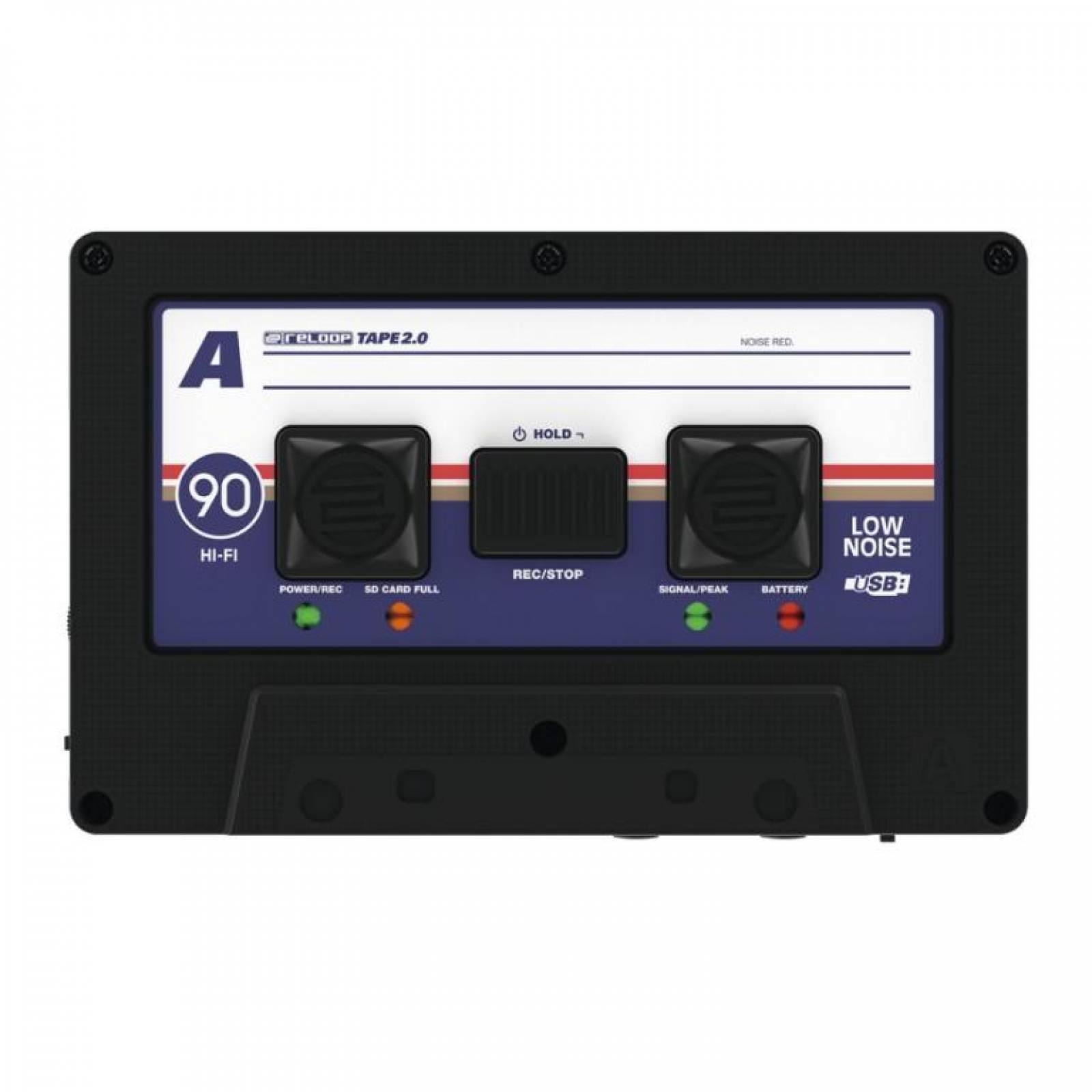 Grabador de audio portátil forma de cassette reloop tape 2 