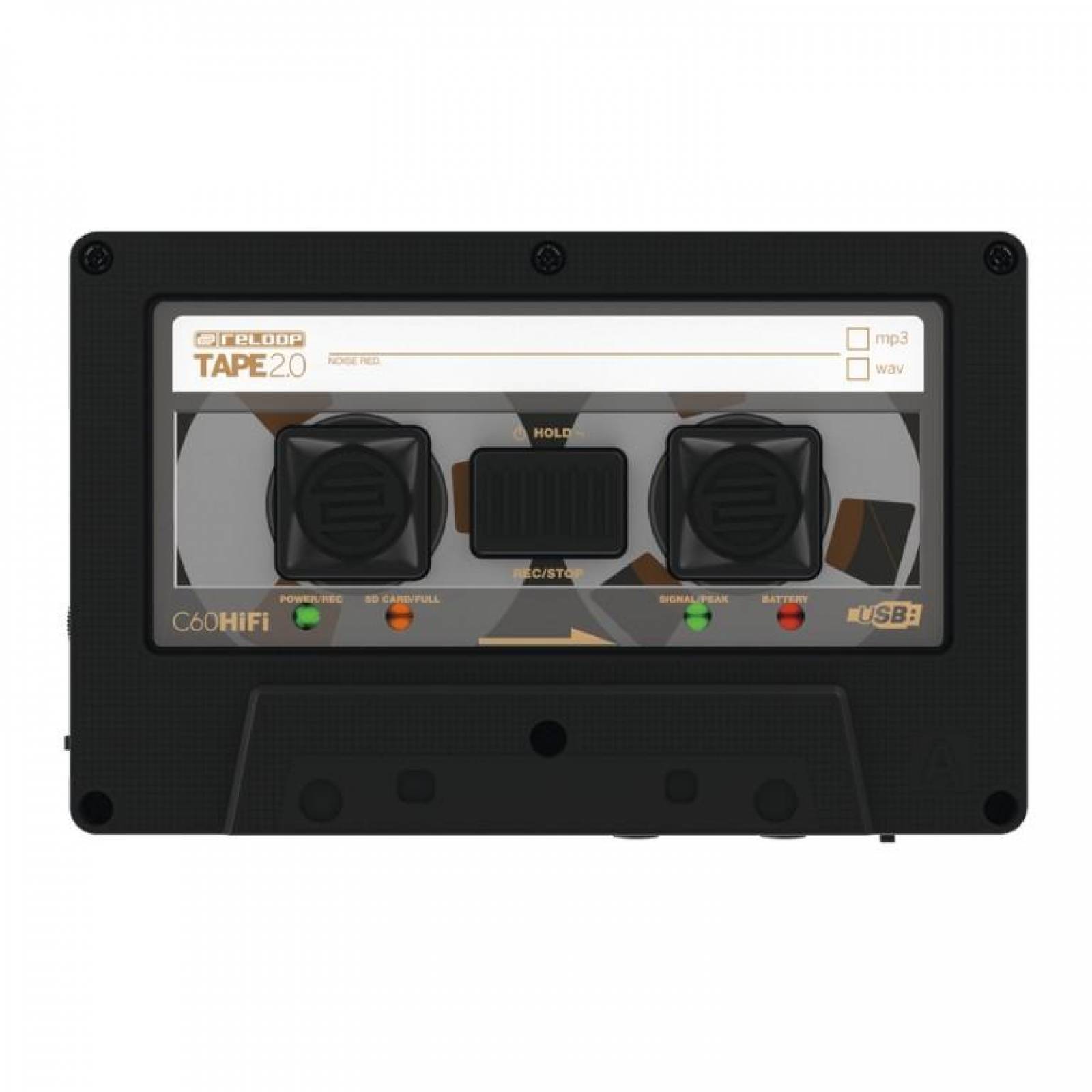 Grabador de audio portátil forma de cassette reloop tape 2 