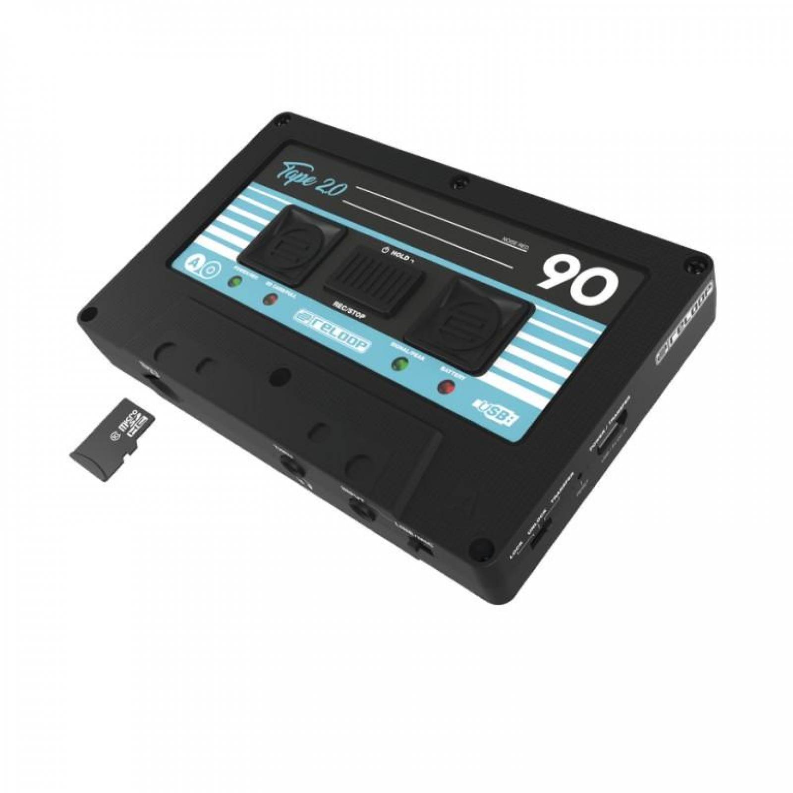 Grabador de audio portátil forma de cassette reloop tape 2 