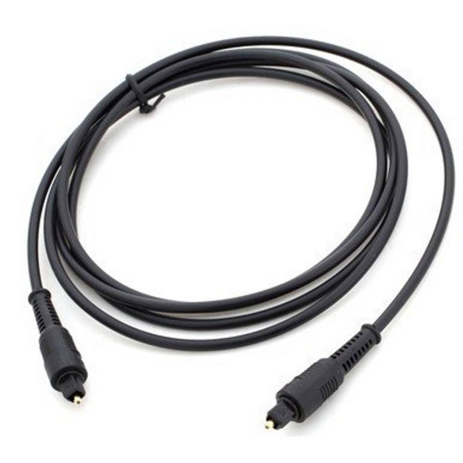 CABLE OPTICO DE 3 METROS TOSLINK AUDIO DIGITAL 