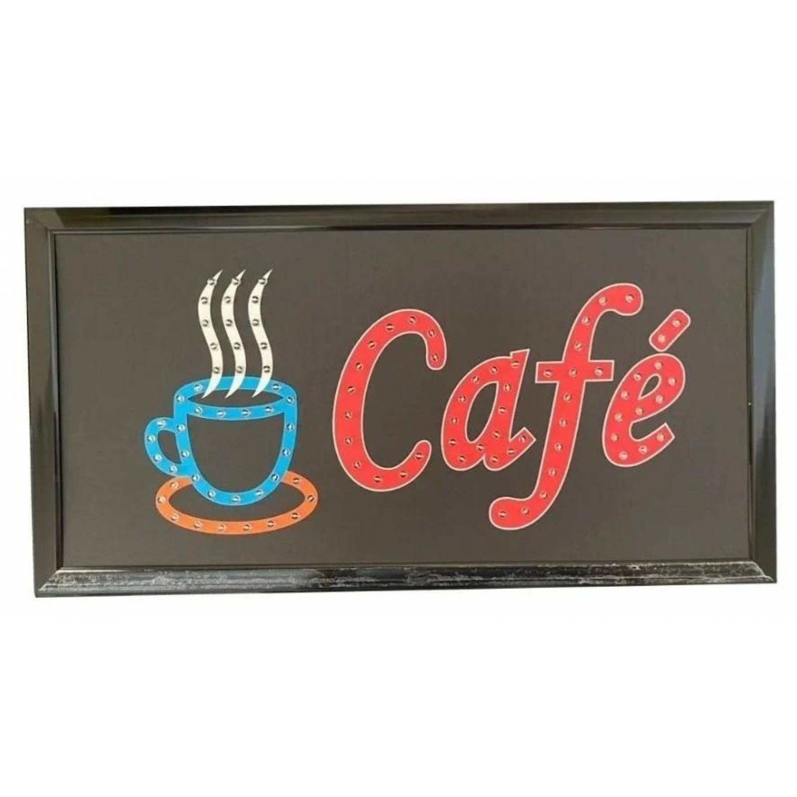 ANUNCIO LUMINOSO LEDS CAFE 
