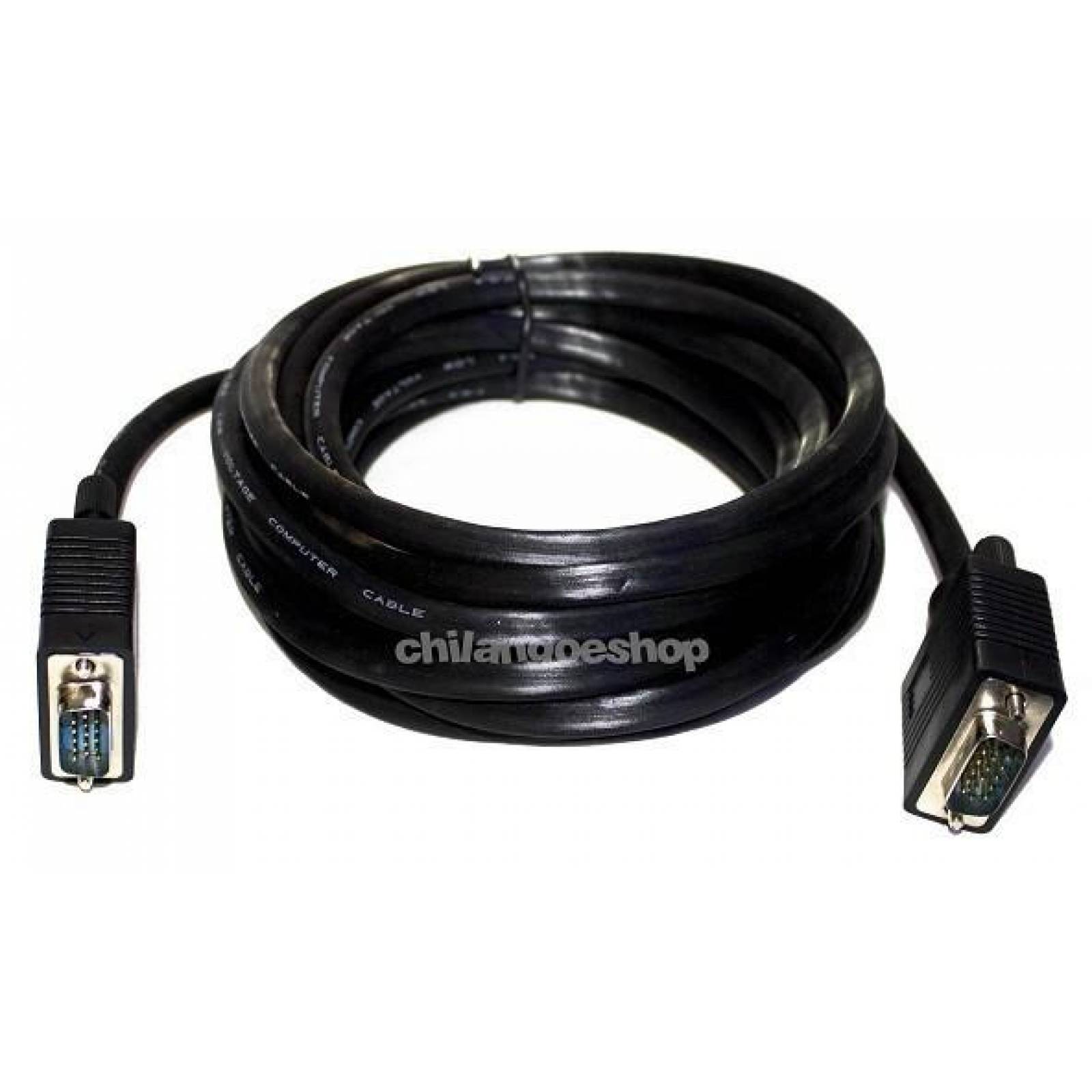 Cable Vga A Vga Macho / Macho 4 Metros Laptop Pc Proyector 