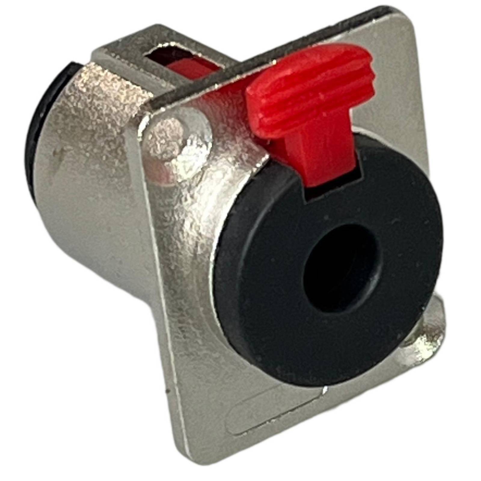 conector jack 6,3mm para chasis con seguro 