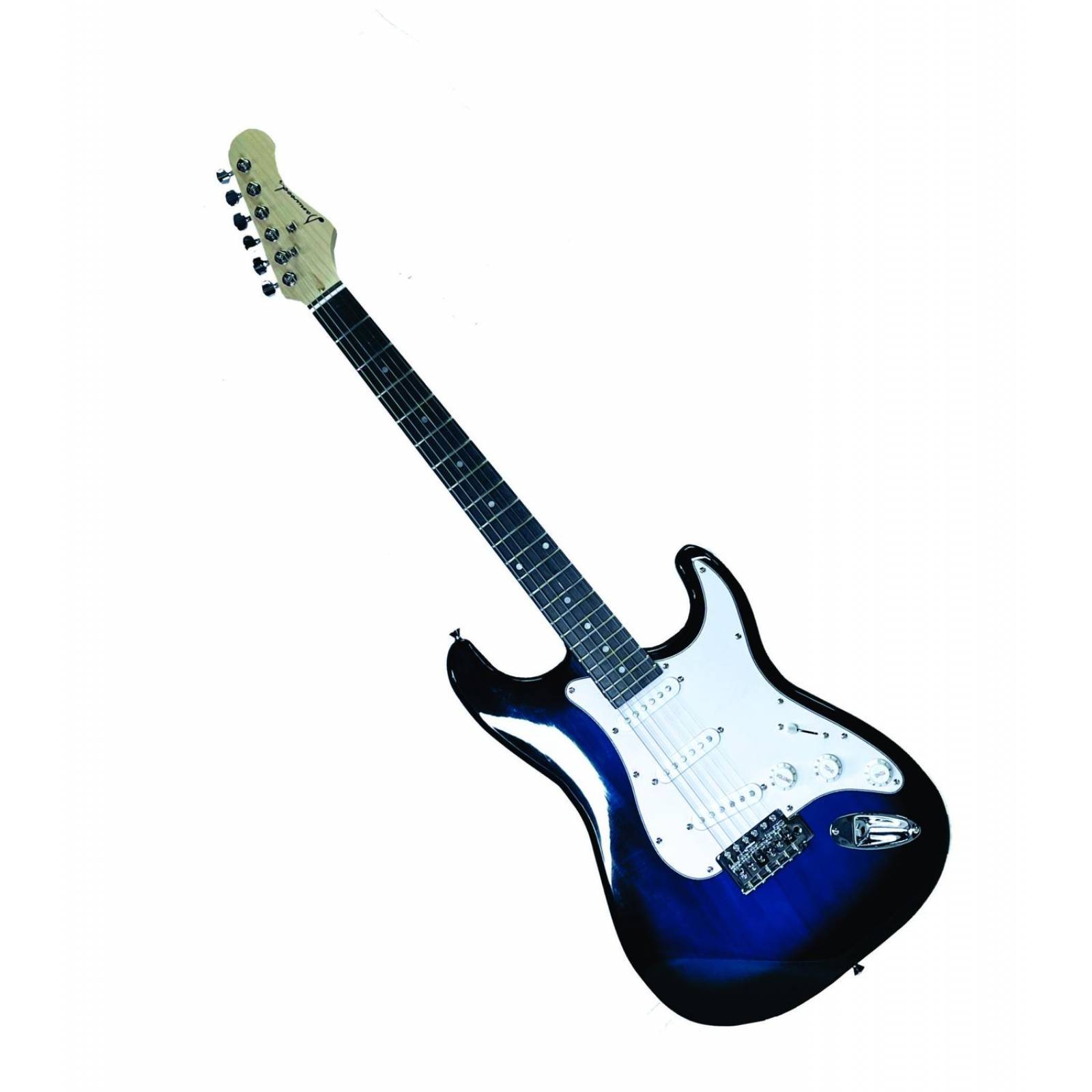 Kit de Guitarra electrica AZUL SOMBREADA profesional funda amplificador afinador