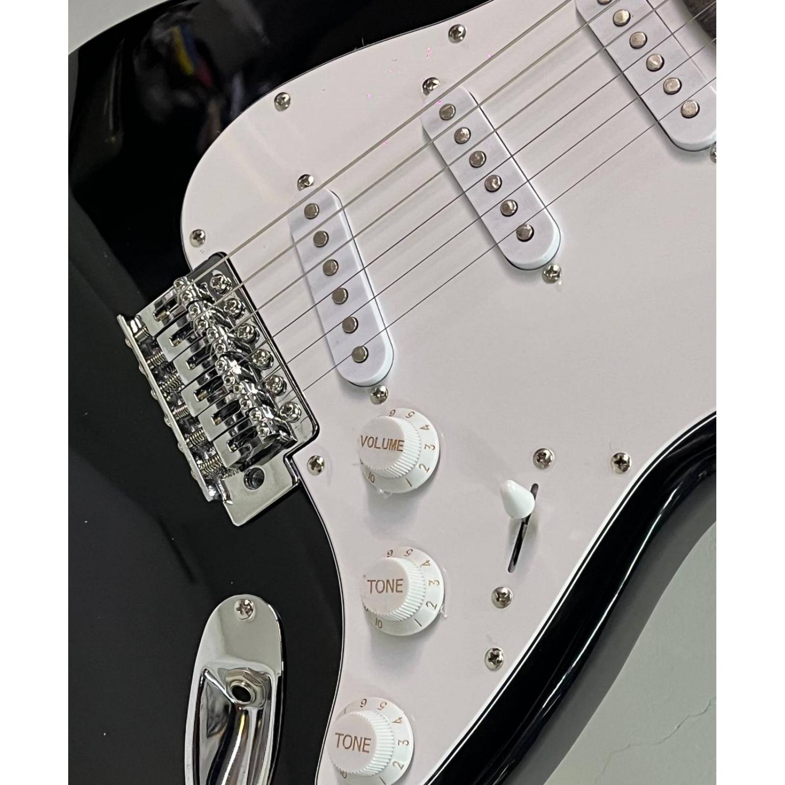 Kit de Guitarra electrica NEGRA profesional funda amplificador 