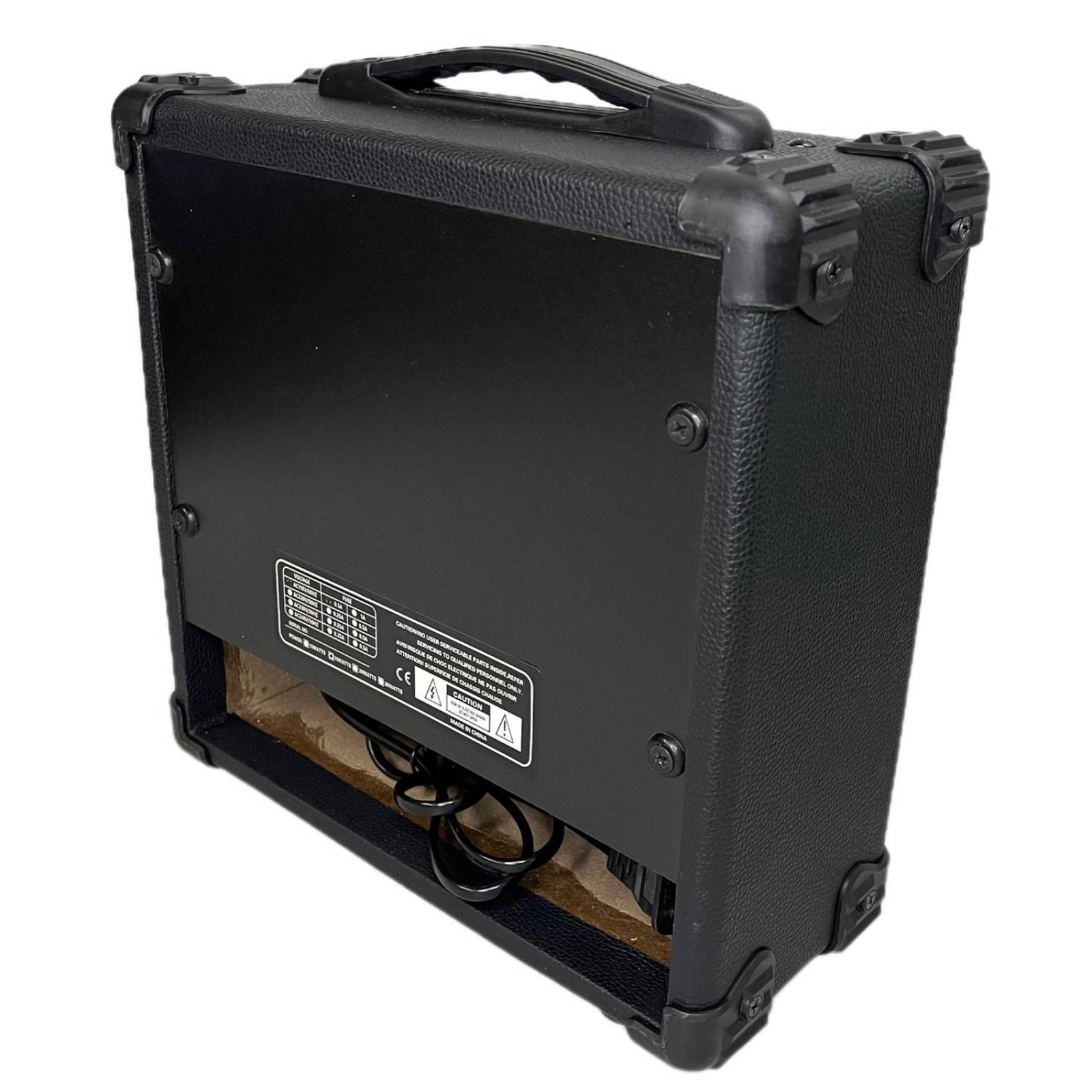 Kit de Guitarra electrica NEGRA profesional funda amplificador 