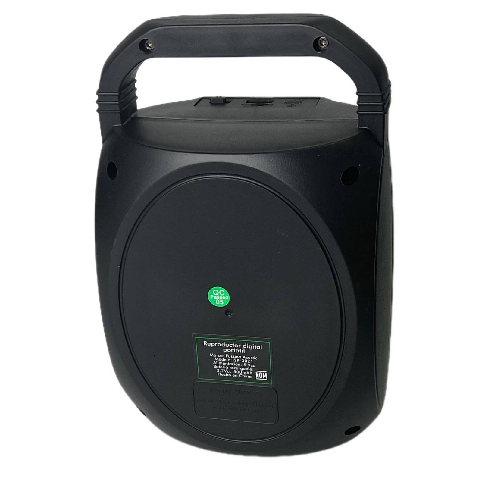 Bocina bafle 4 pulgadas ISP-3021 bluetooth usb microsd fm auxiliar 