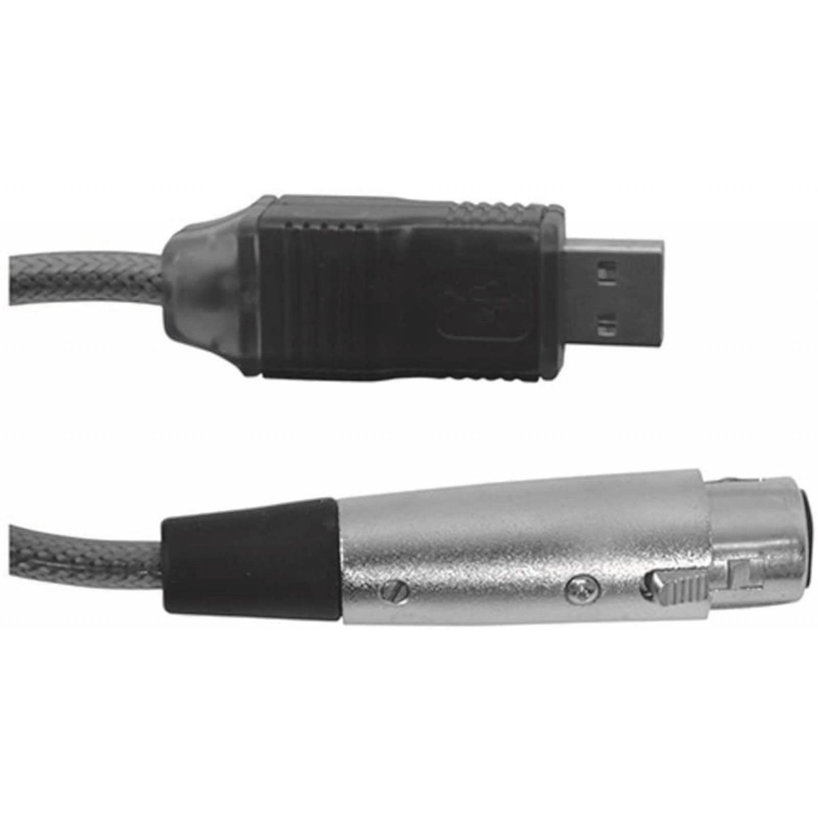 Cable Interface Alctron USB XLR 3 Metros