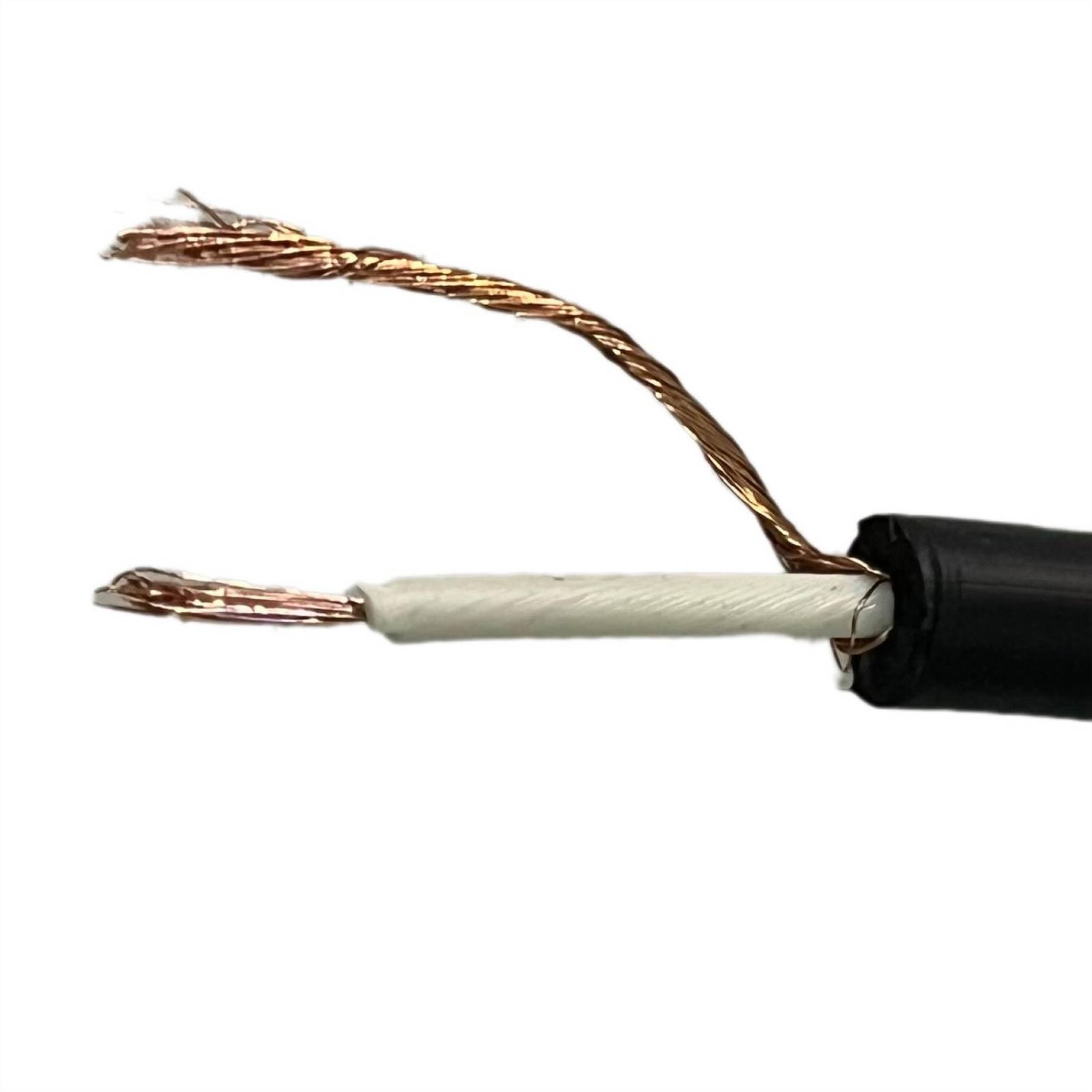 Rollo Cable Para Microfono 1X20 100Metros Color negro 