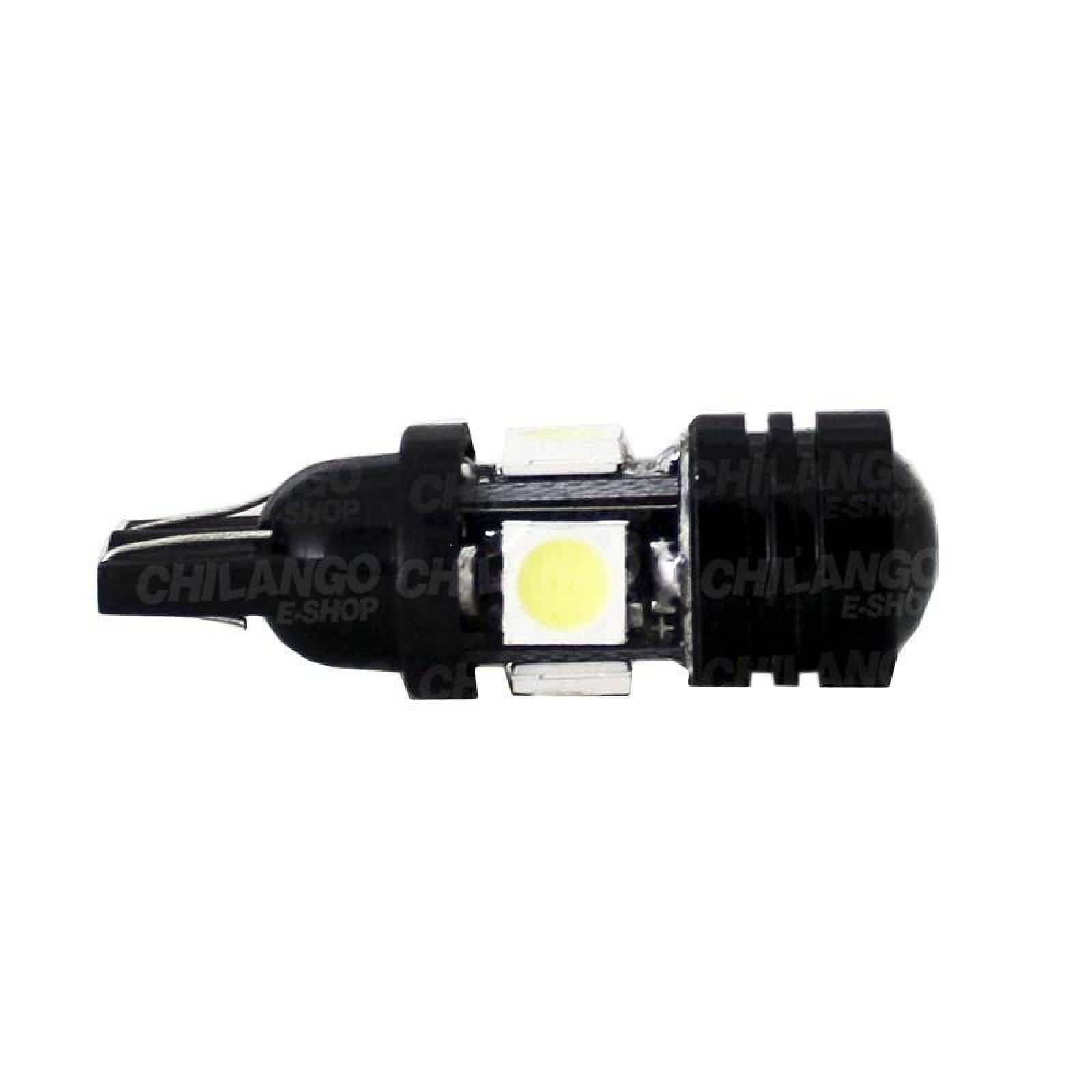 FOCO DE PELLIZCO 4 LEDS SMD 5050 Y 1 LED COB BLANCO 