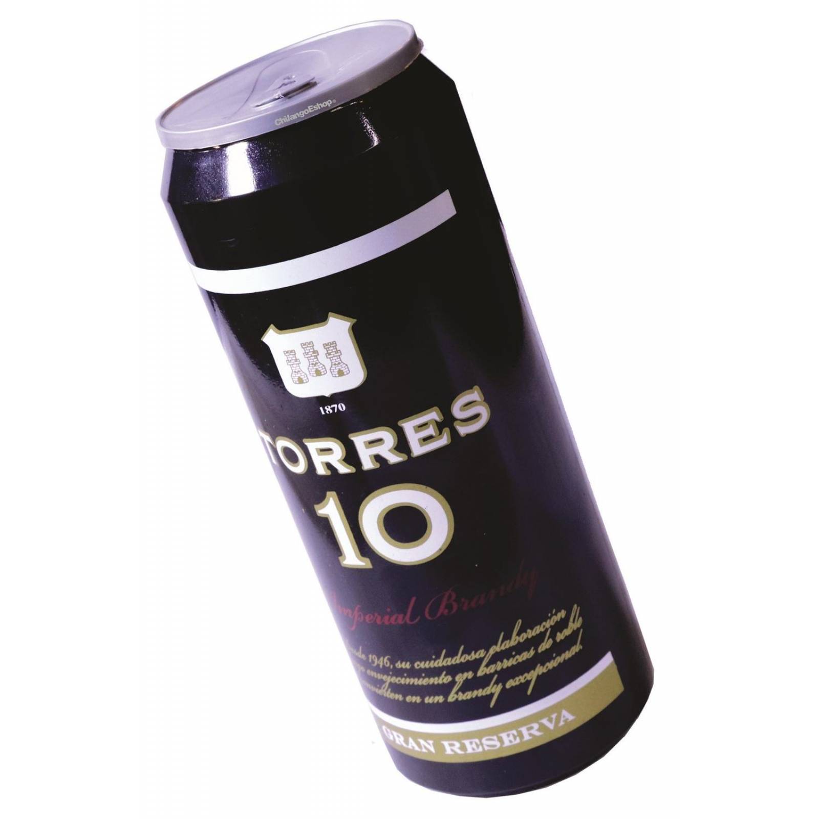 VASO LATA GIGANTE RELLENABLE 2 LITROS TORRES 10 