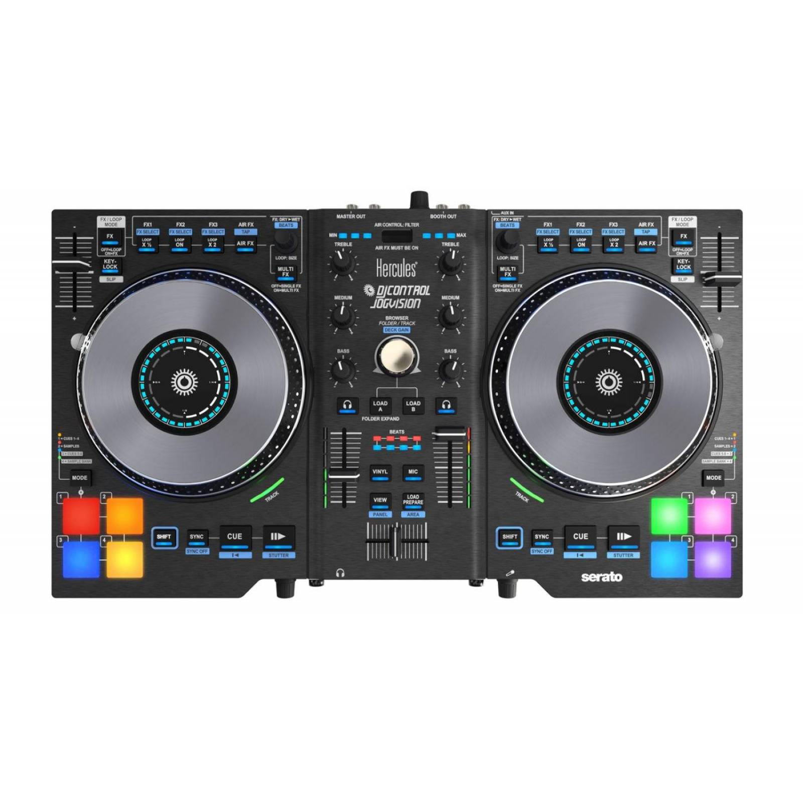 Controlador Hercules DJControl Jogvision 