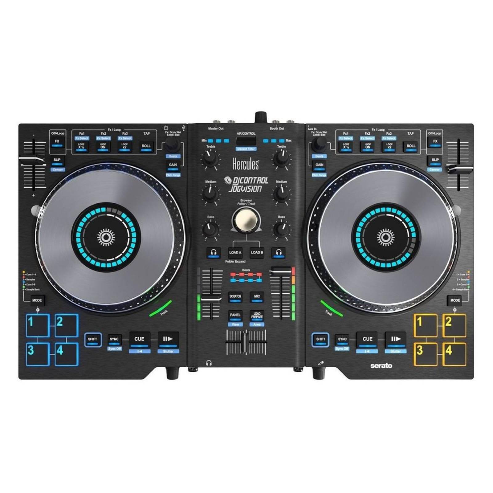 Controlador Hercules DJControl Jogvision 