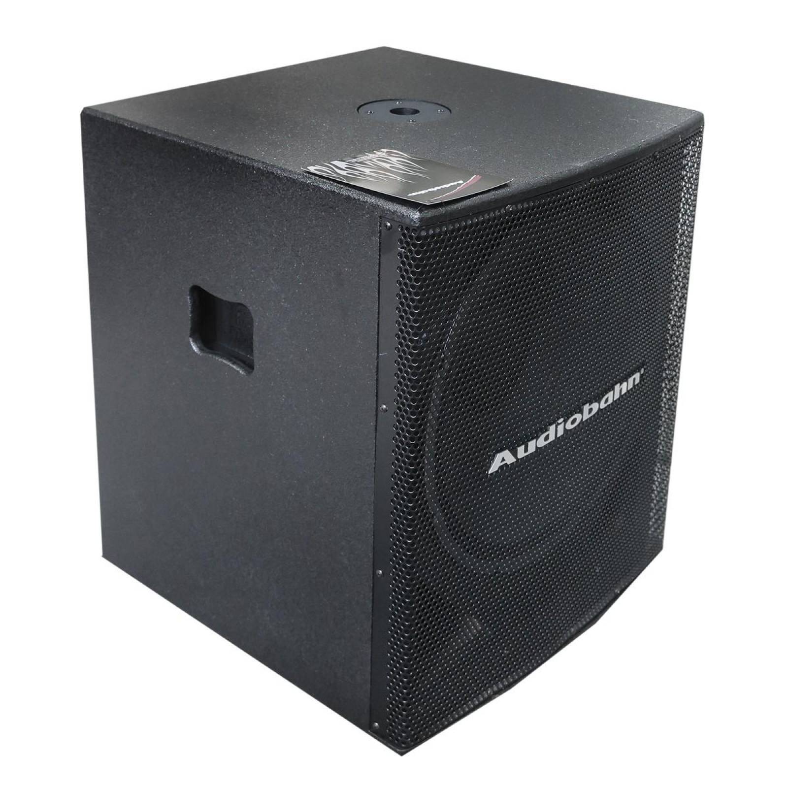 Subwoofer Bi amplificado 18 pulgadas Audiobahn ASUB18X 