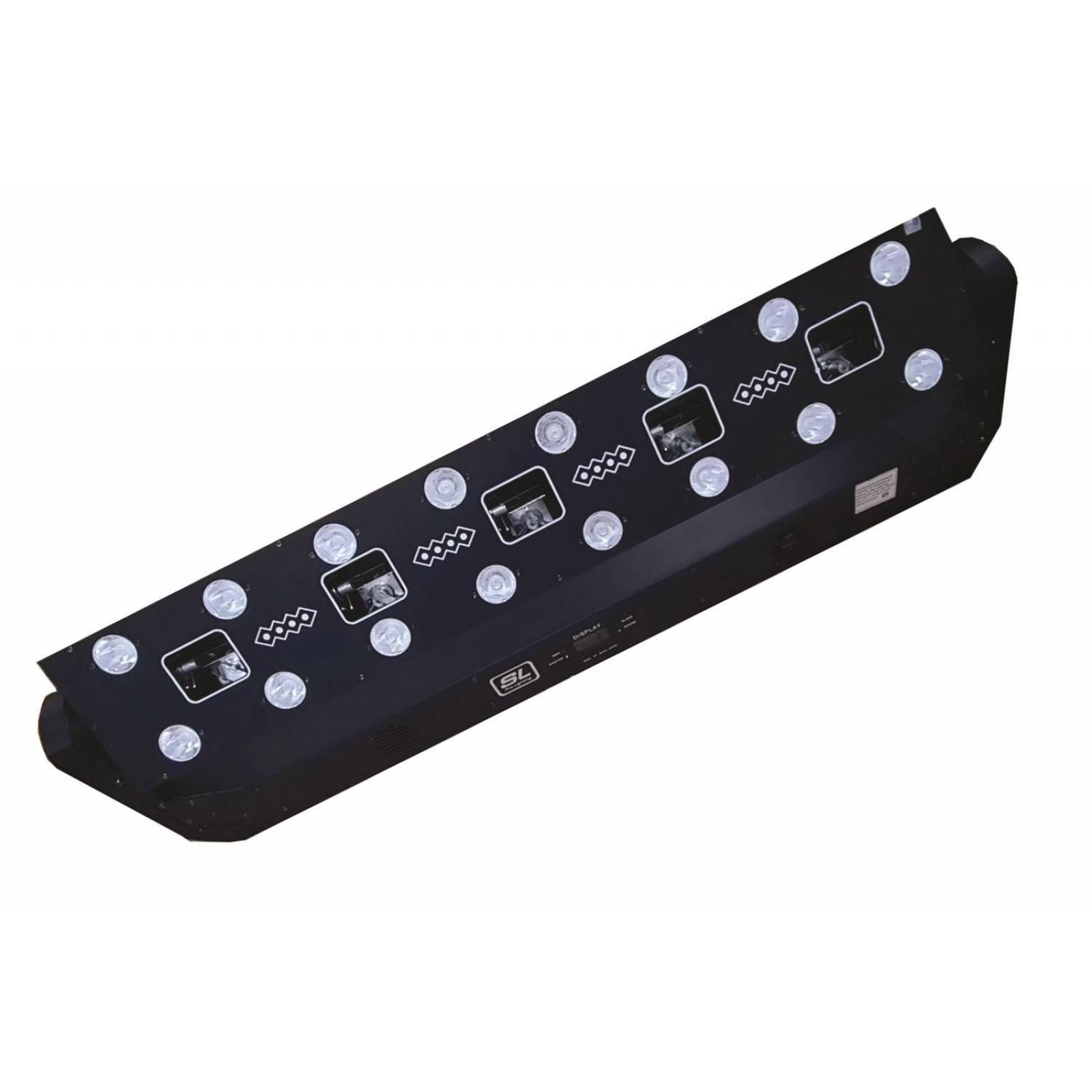 Luz Disco Barra Laser LedBar 5 Eyes RGB + 16 Led 5w 