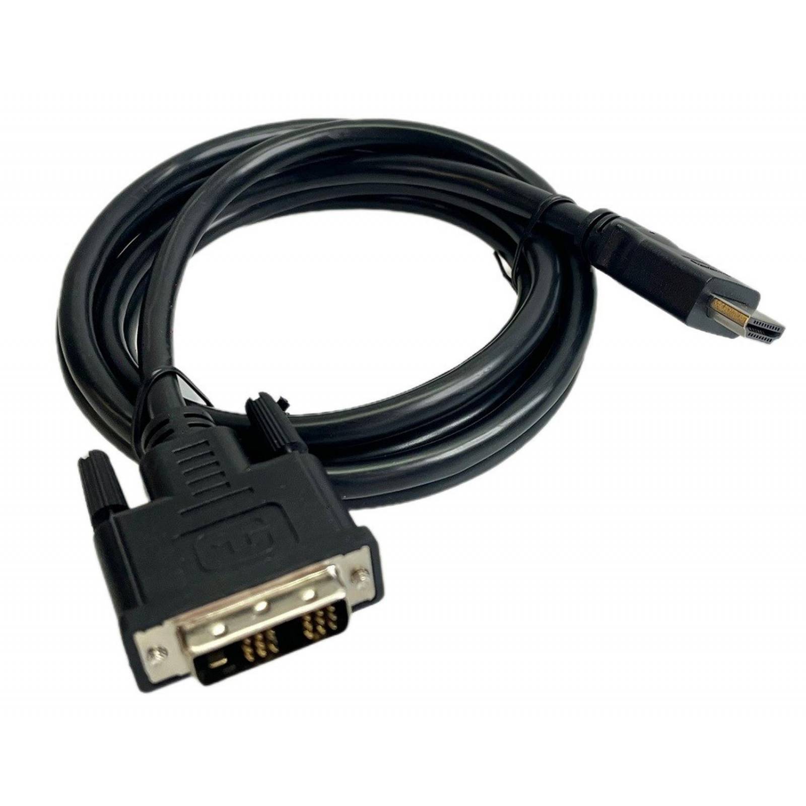 Cable Plug DVI 18+1 A Plug Alta Definicion 19 Pines 1.80 Mt 