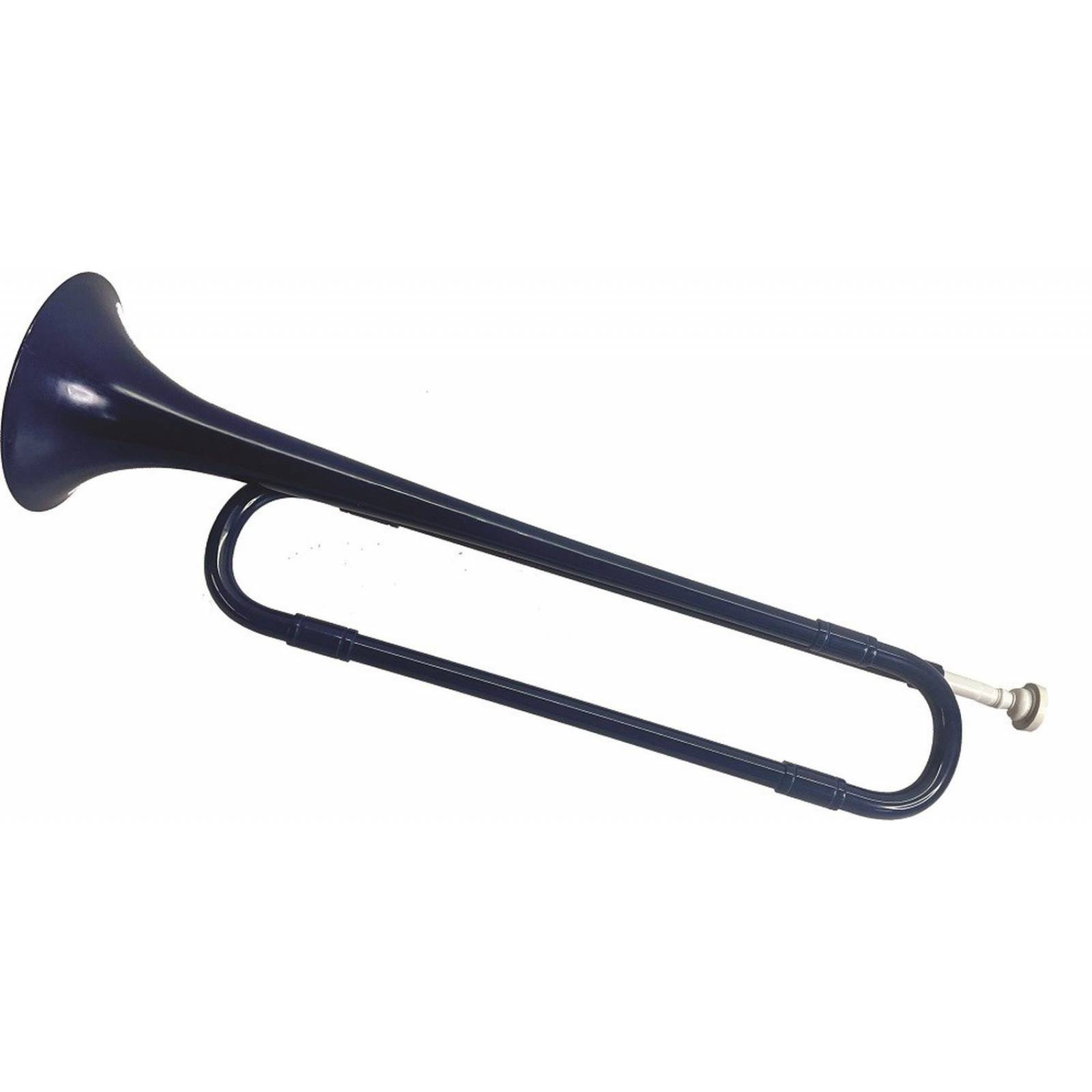 Trompeta Azul Corneta De Plastico Banda De Guerra 