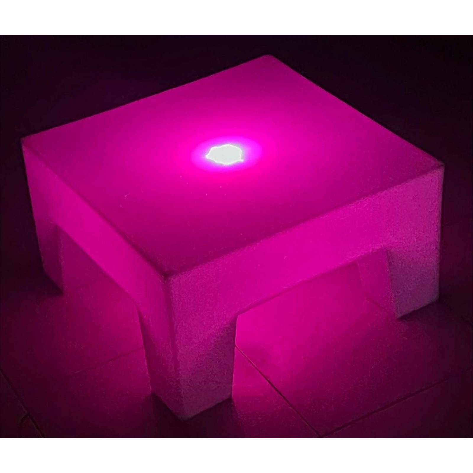 Mesa U Mini Iluminada Sala Lounge Neonmania