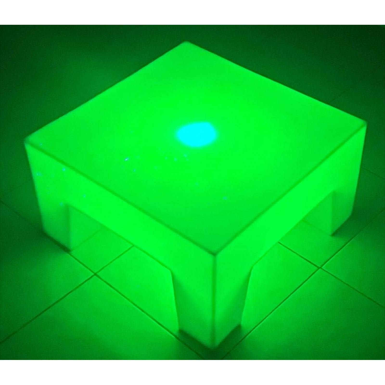 Mesa U Mini Iluminada Sala Lounge Neonmania