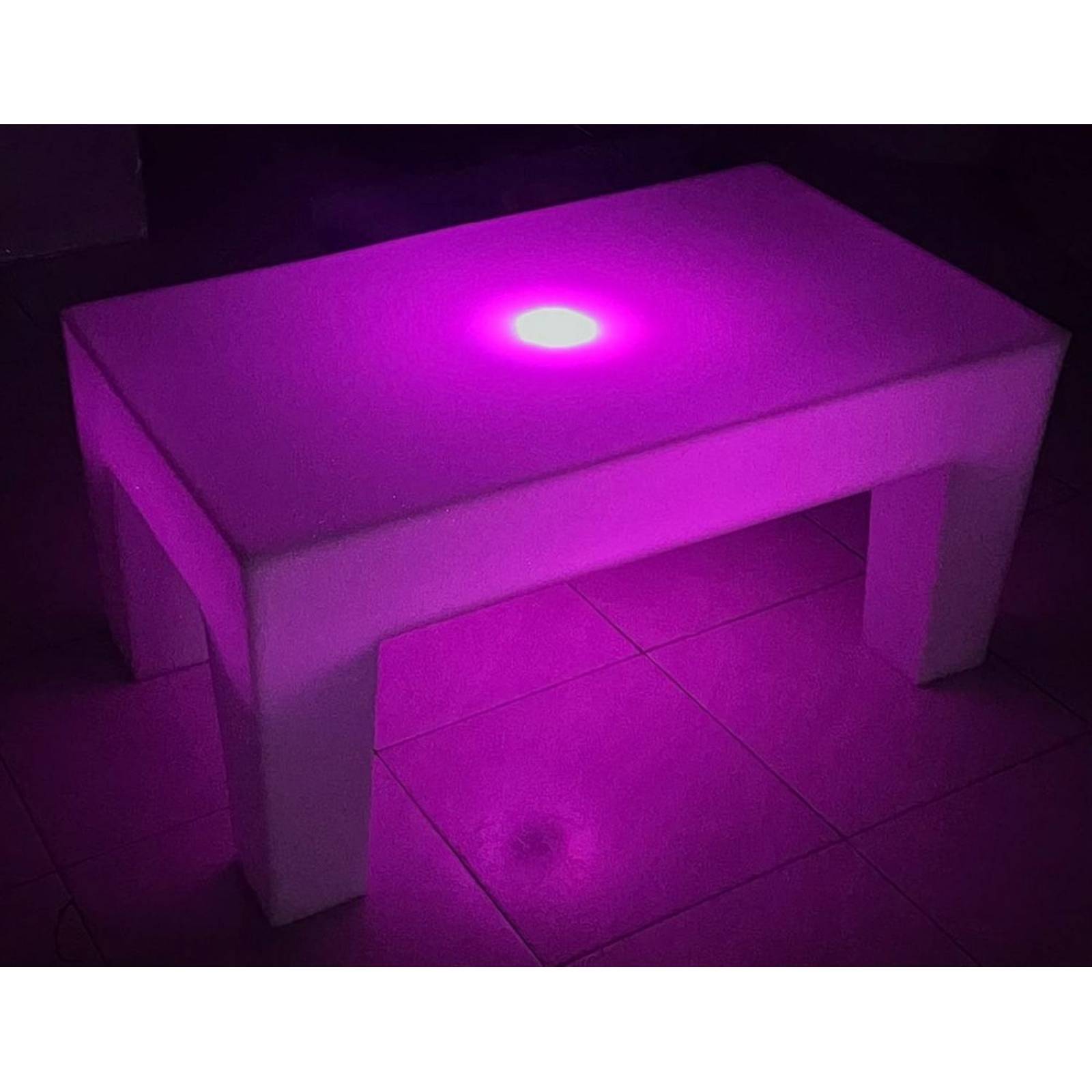 Mesa U chica Iluminada Sala Lounge Neonmania 