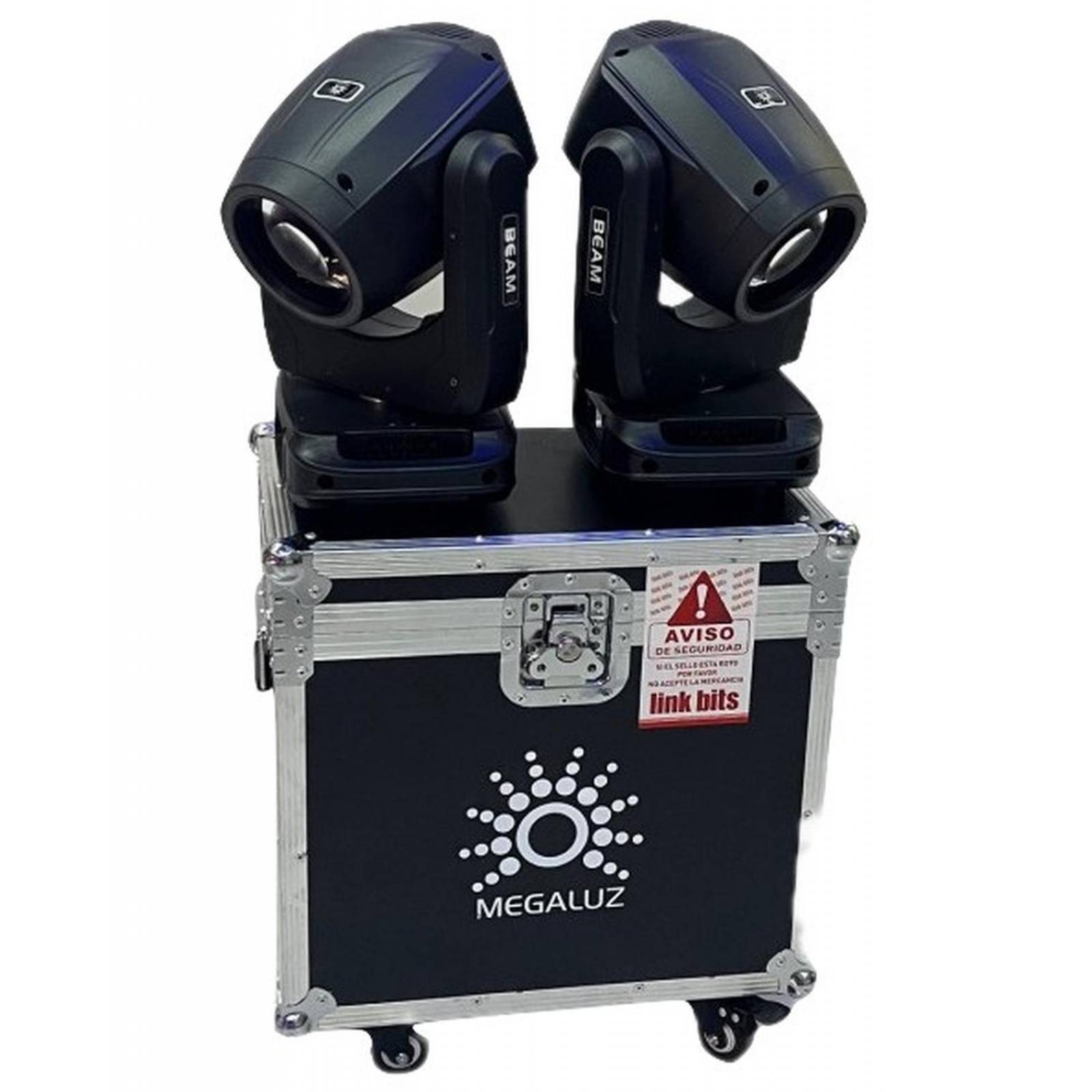 Case 2 Cabezas Roboticas Beam LED 150w LUXIN 150 