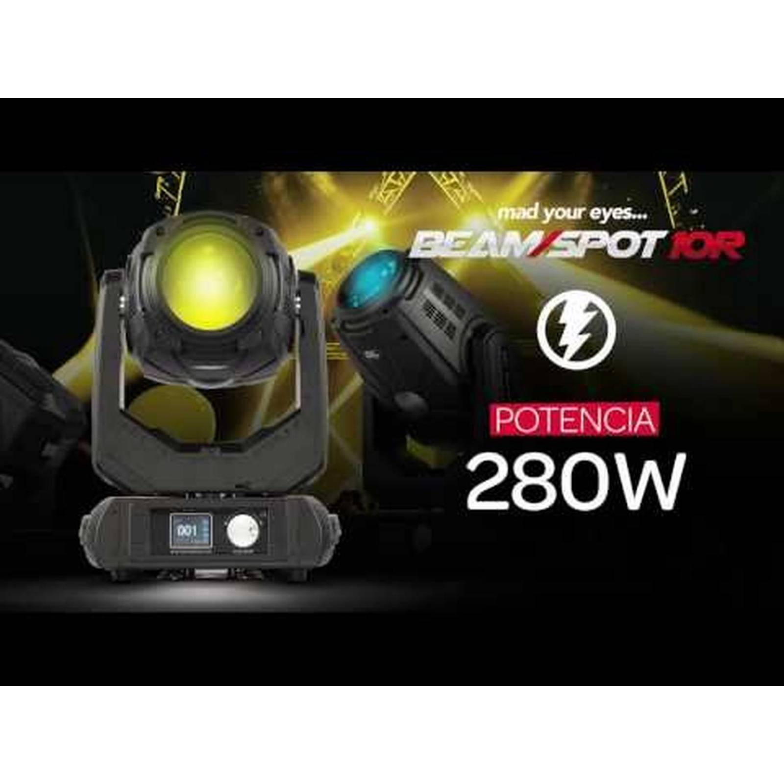 Case 2 Cabezas Roboticas Hibridas Beam Spot 10R 280 