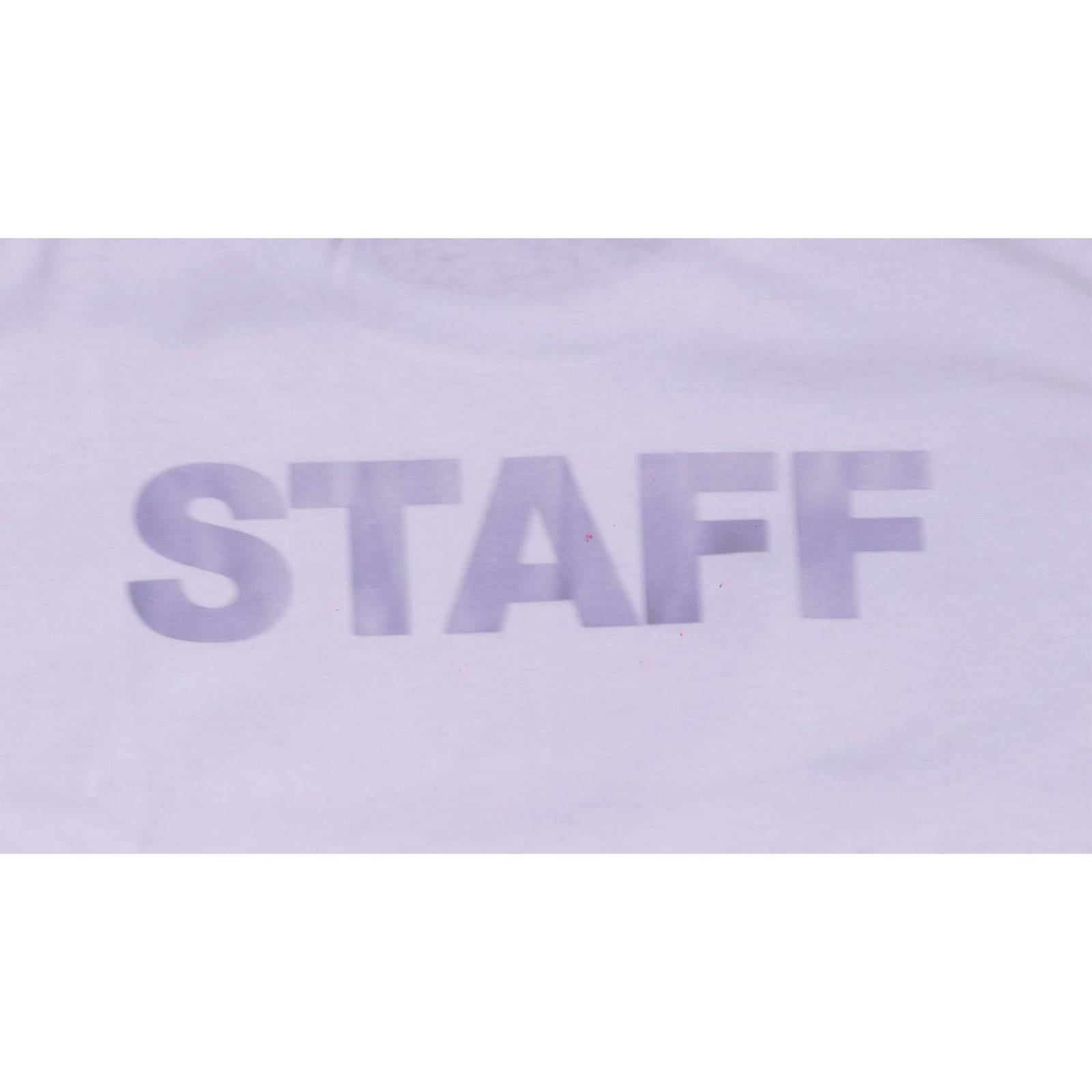 PLAYERA MANGA CORTA STAFF REFLEJANTE 