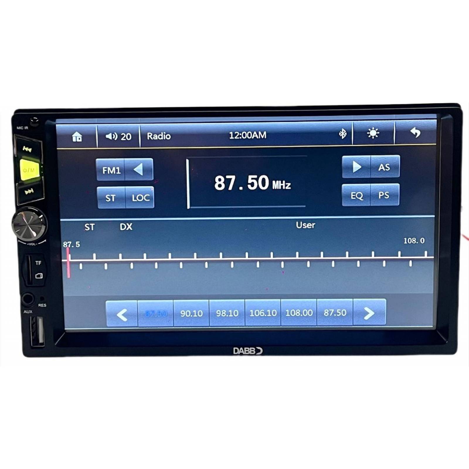 Autoestereo DABB Pantalla Touch Bluetooth Multimedia EST-0203